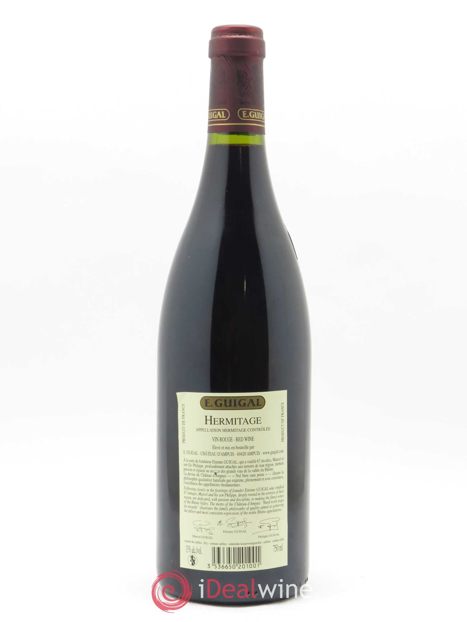 Hermitage Guigal 2005 - Lot de 1 bouteille - 1