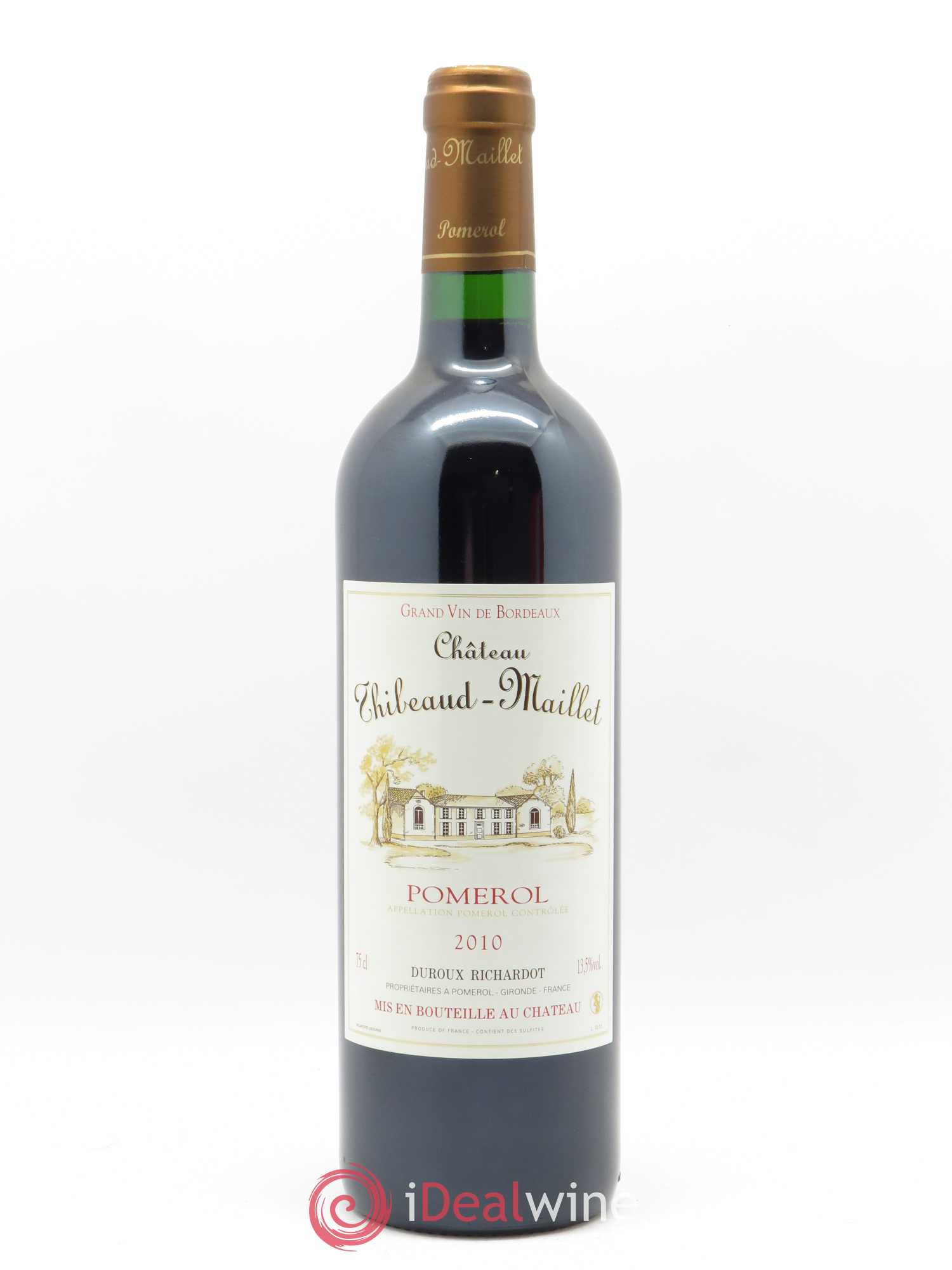 Château Thibeaud-Maillet 2010 - Lot de 1 bouteille - 0