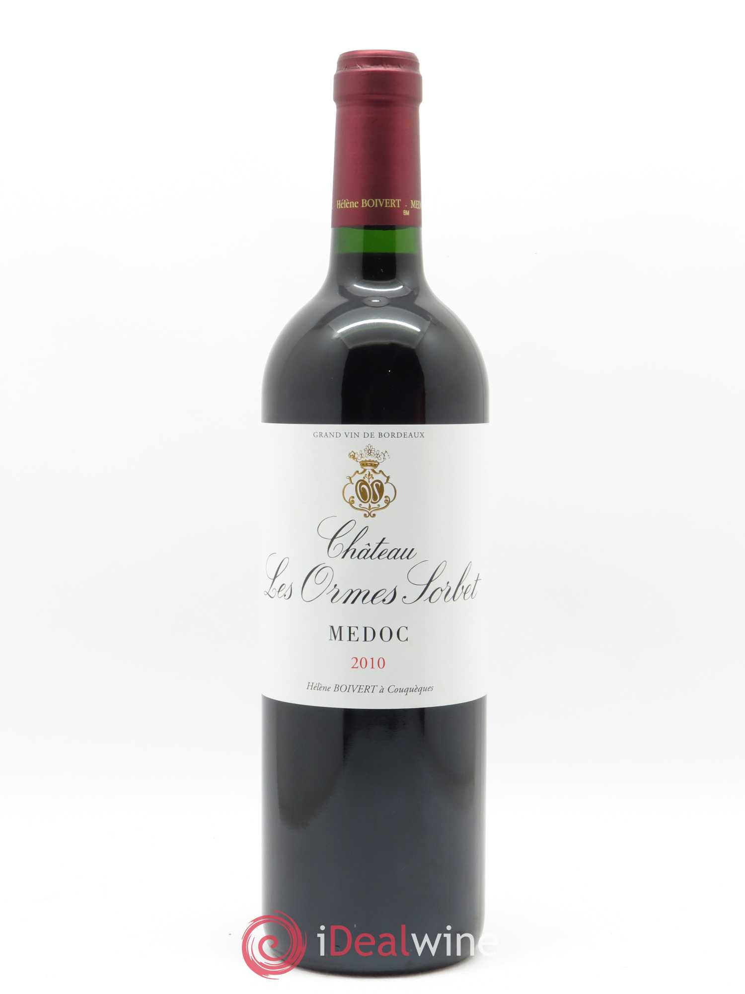 Château les Ormes Sorbet Cru Bourgeois 2010 - Lot de 1 bouteille - 0