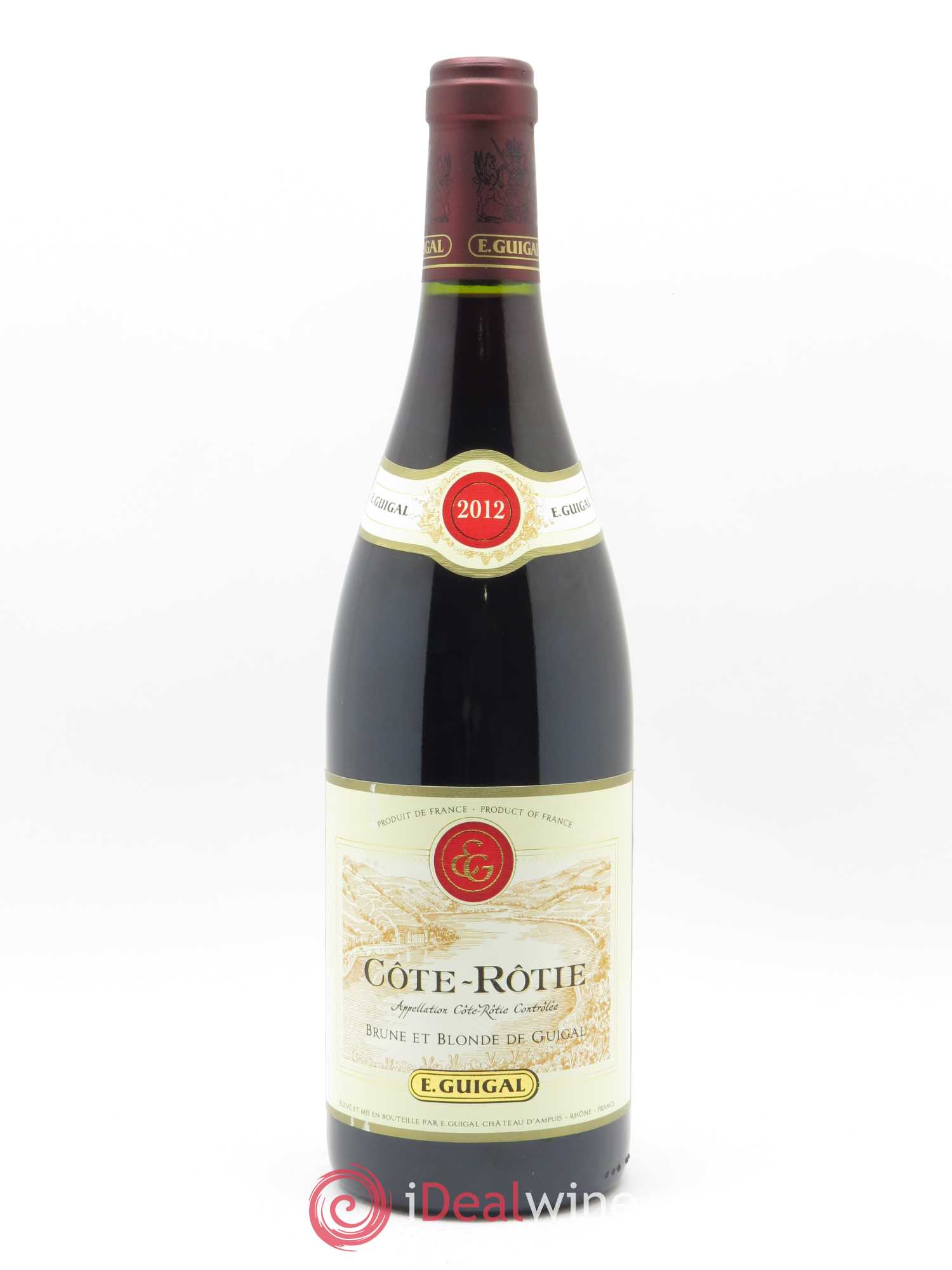 Côte-Rôtie Côtes Brune et Blonde Guigal 2012 - Lot de 1 bouteille - 0