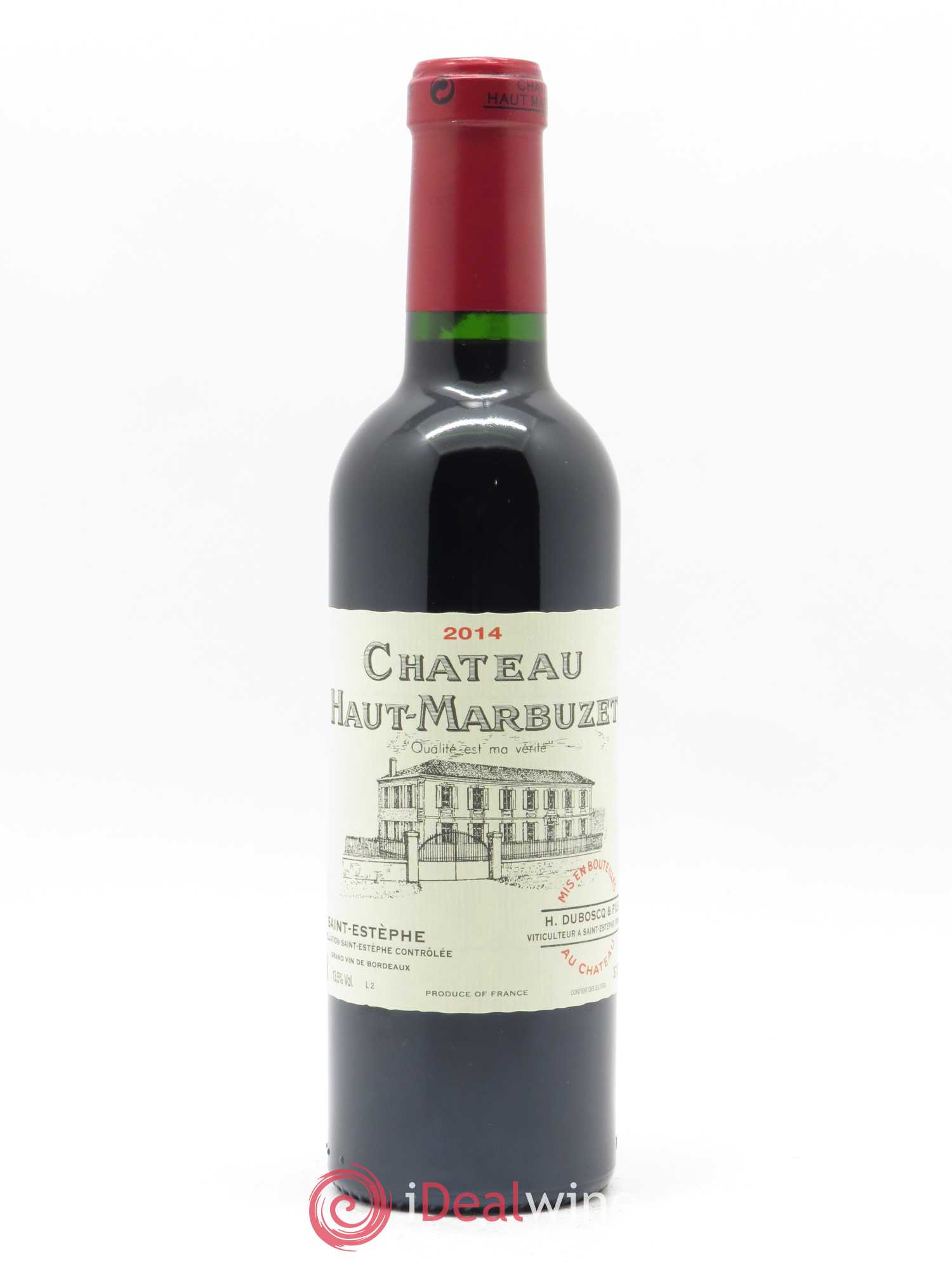 Château Haut Marbuzet 2014 - Lot de 1 demi bouteille - 0