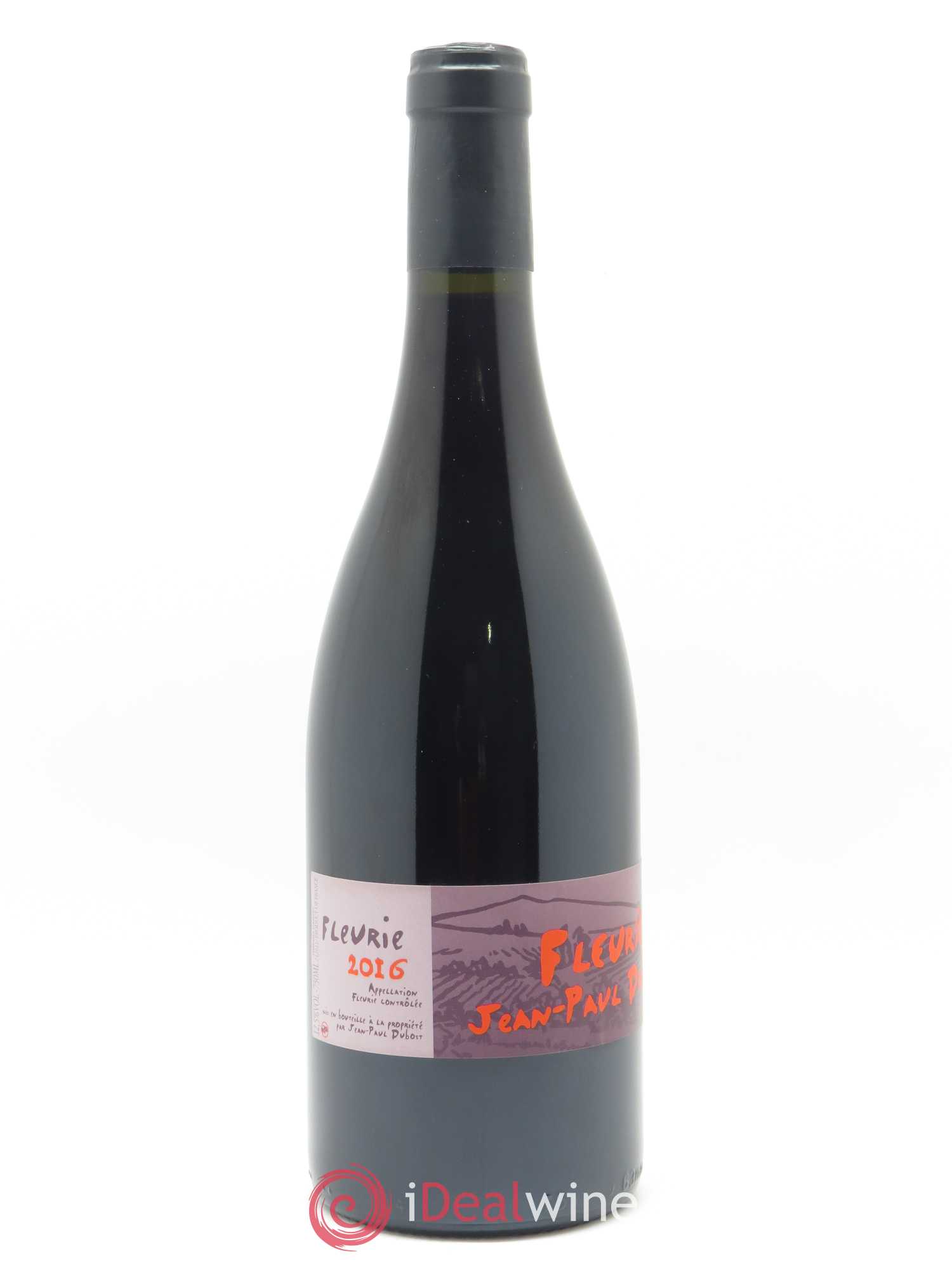 Fleurie Nature Domaine Jean-Paul Dubost 2016 - Lot de 1 bouteille - 1