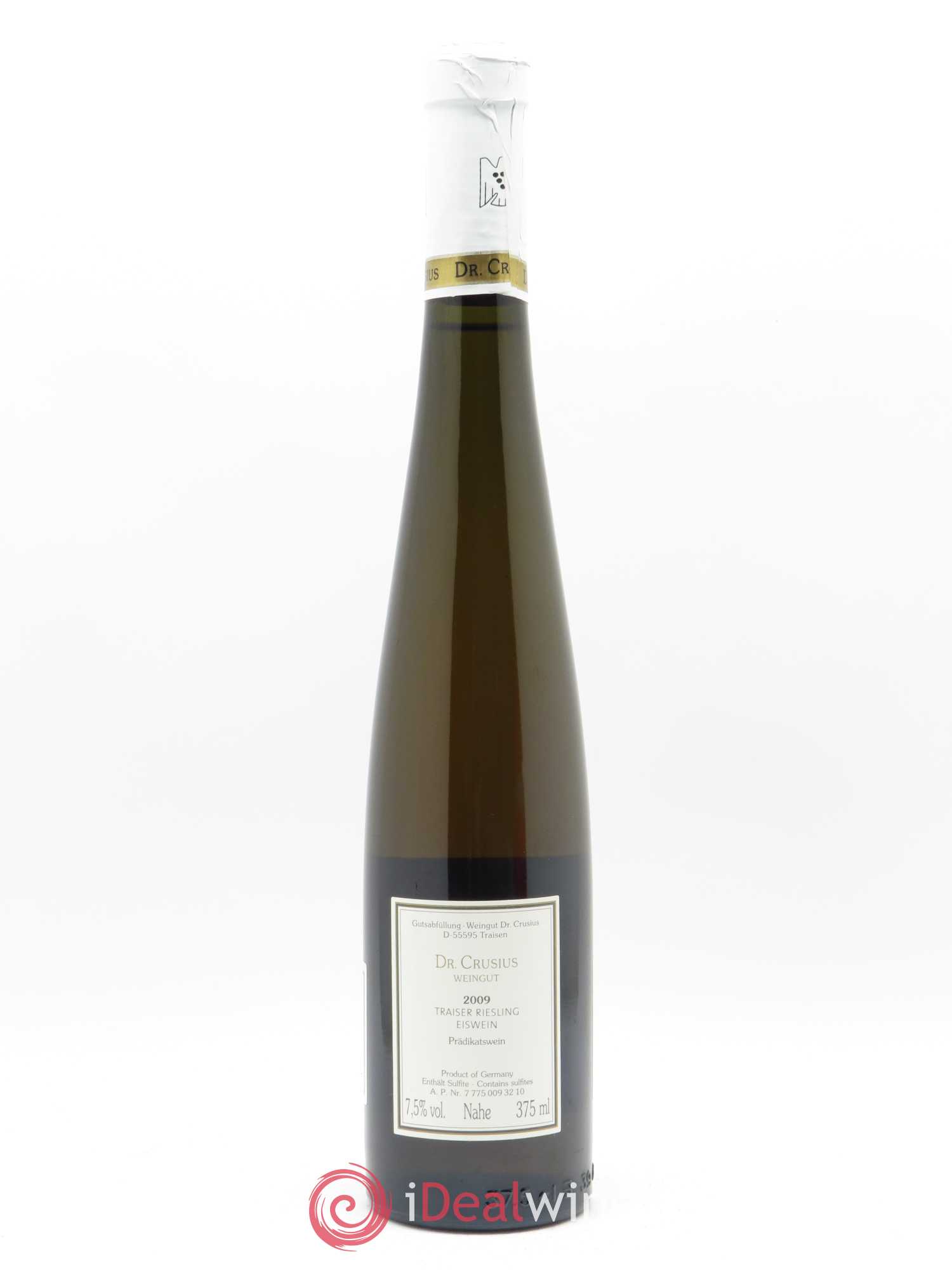 Riesling Dr. Crusius Traiser Eiswein 2009 - Posten von 1 Demi-Flasche - 1