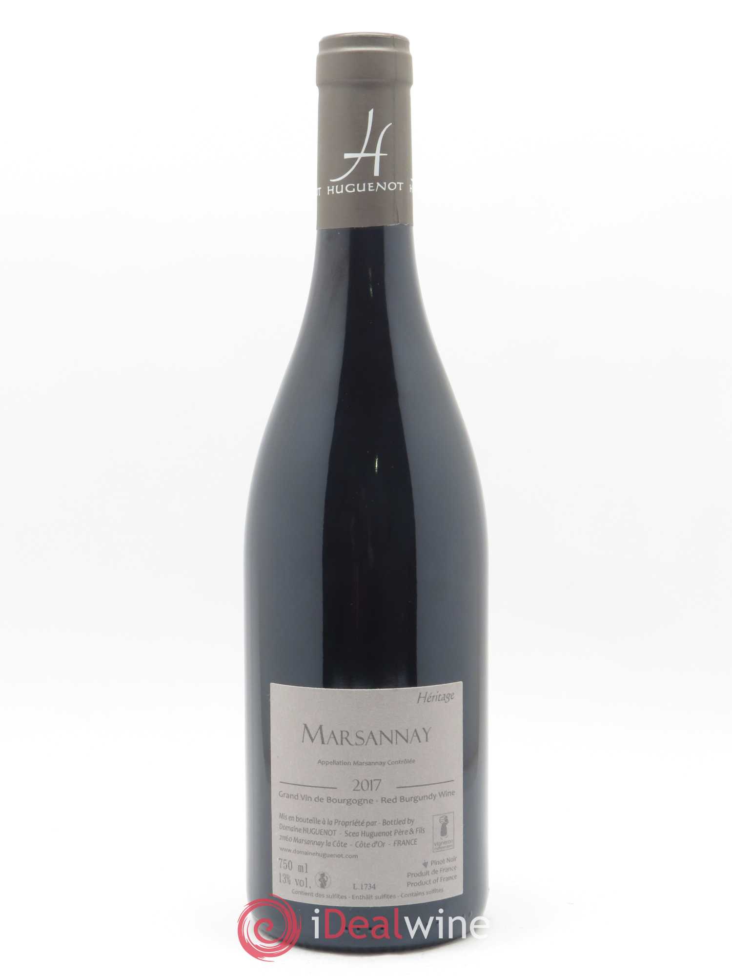 Marsannay Héritage Huguenot 2017 - Lot de 1 bouteille - 1