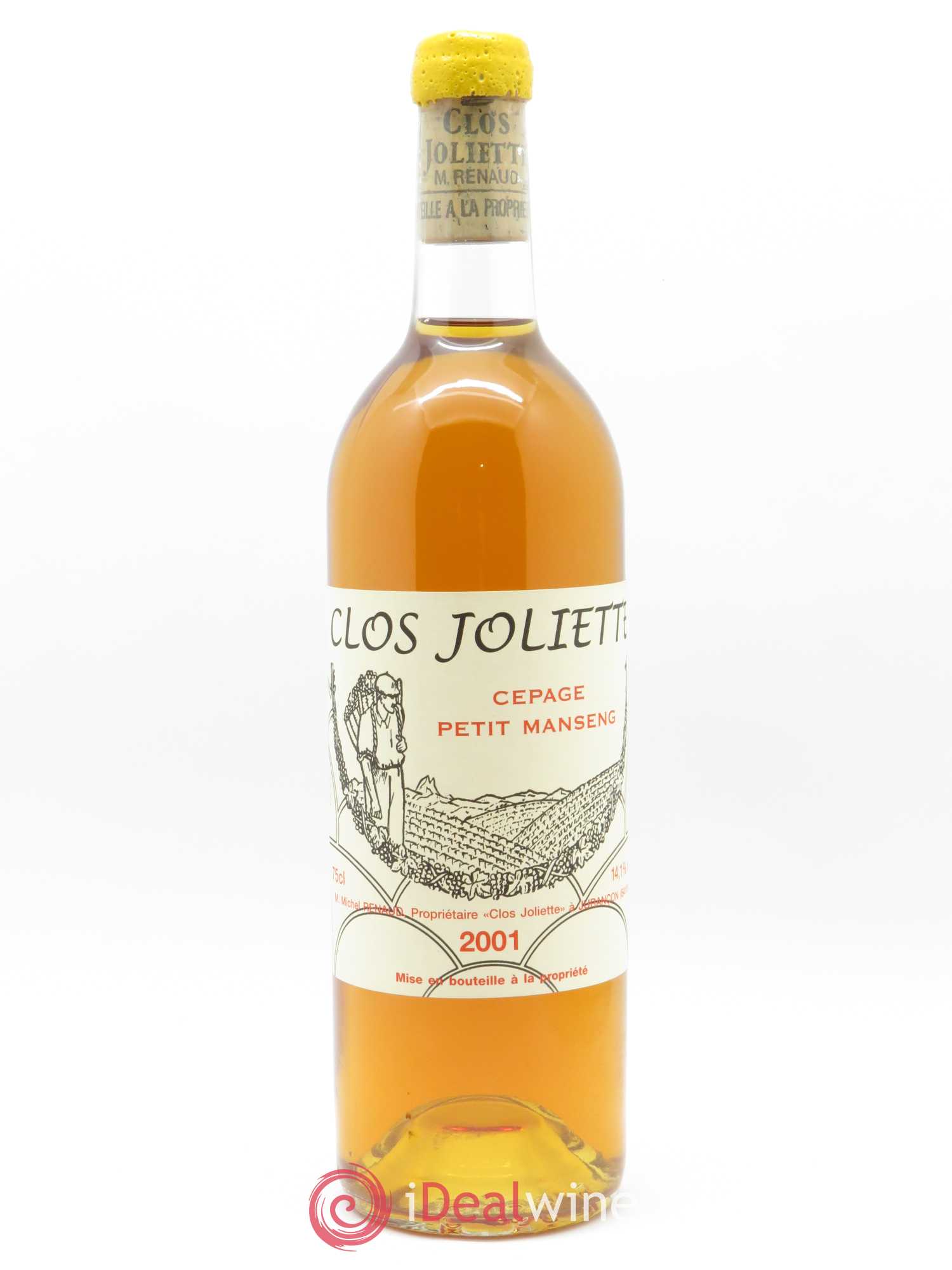 Jurançon Demi-Sec Clos Joliette 2001 - Posten von 1 Flasche - 0