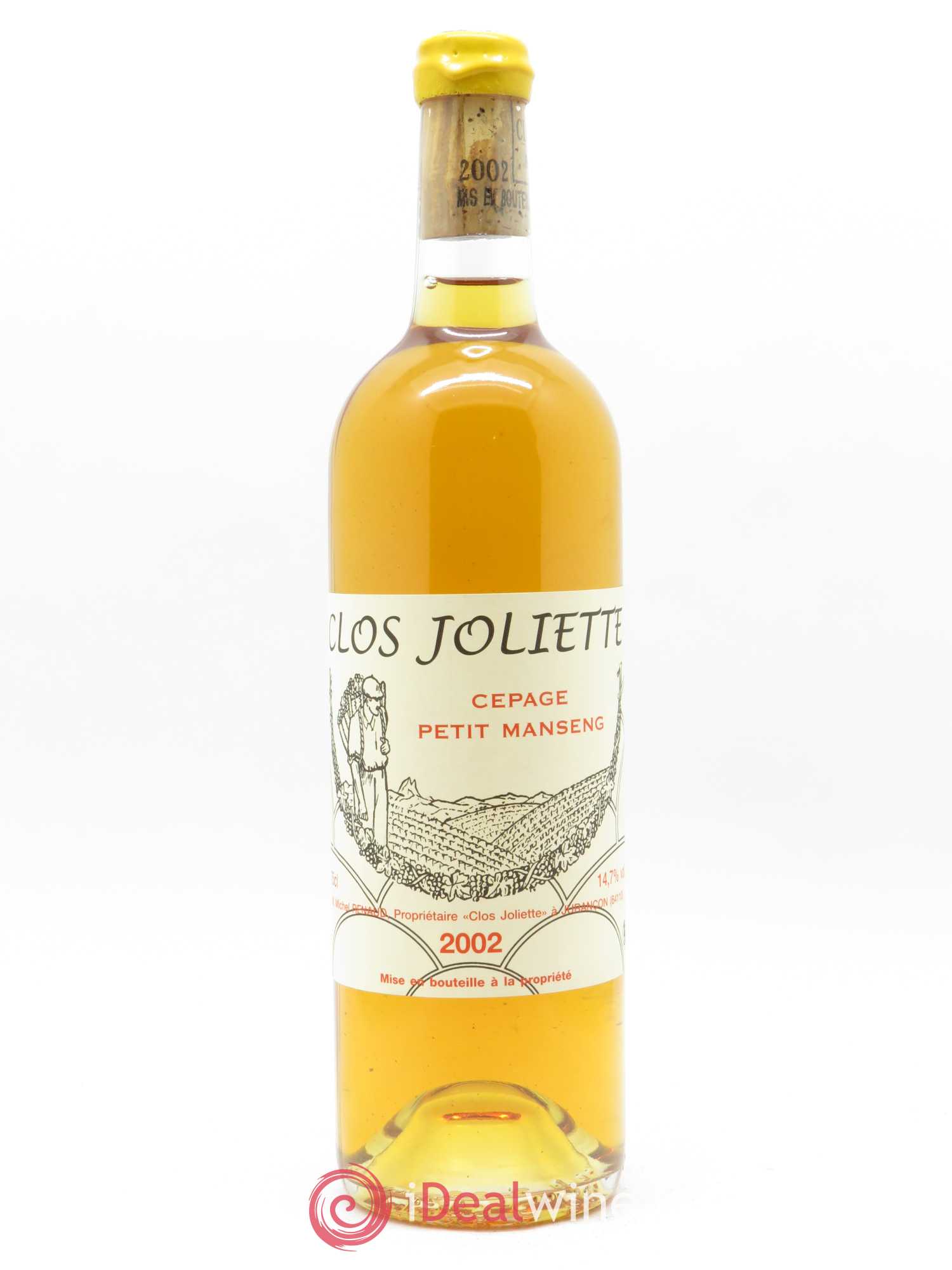 Jurançon Demi-Sec Clos Joliette 2002 - Posten von 1 Flasche - 0