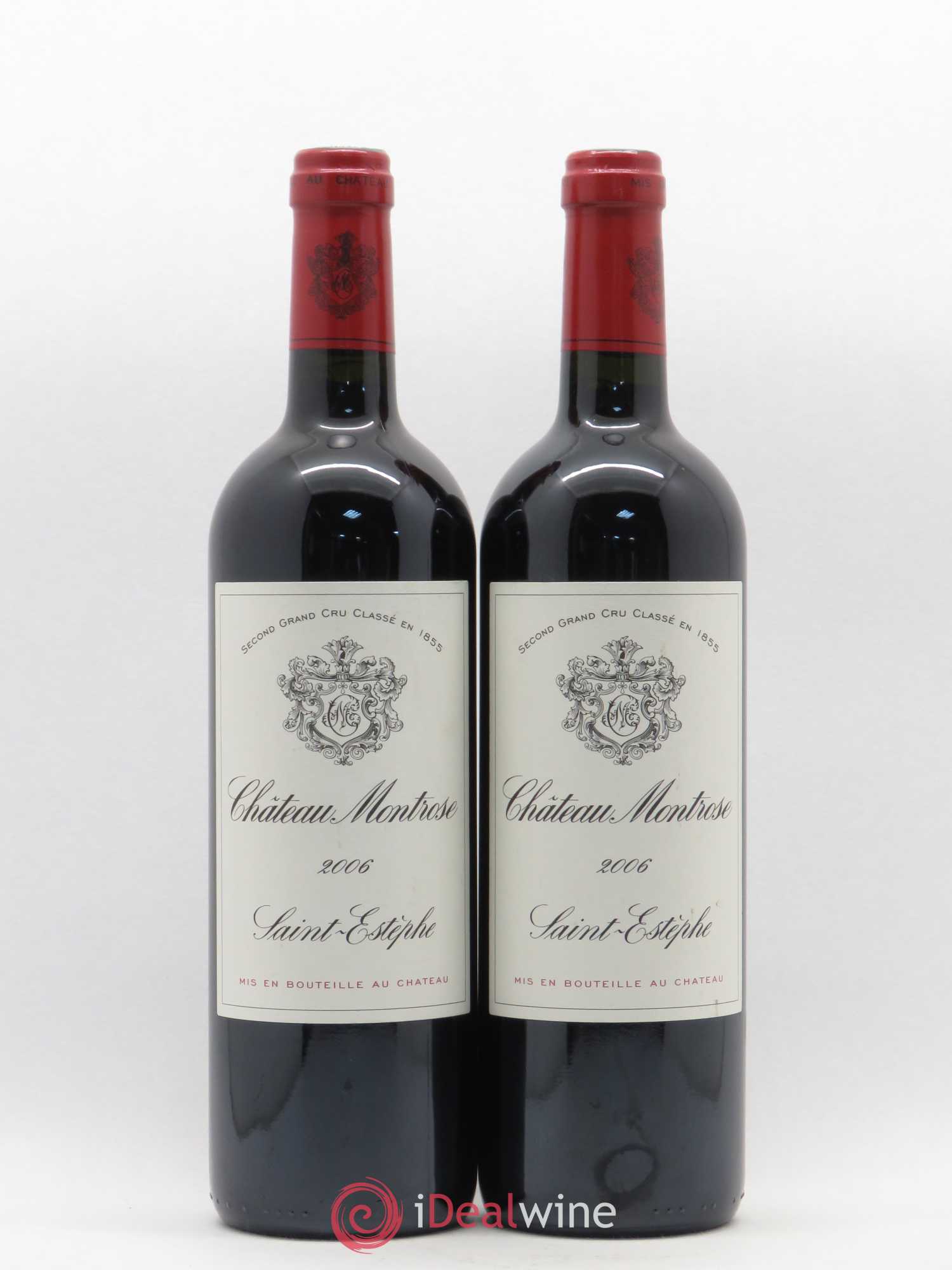 Château Montrose 2ème Grand Cru Classé 2006 - Lot de 2 bouteilles - 0