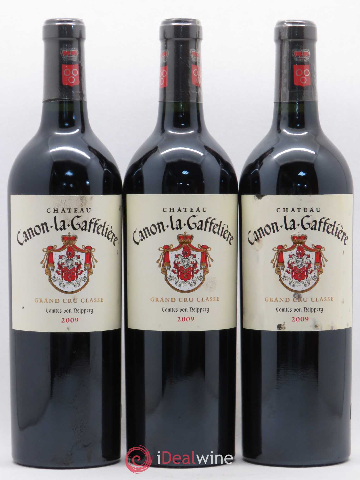 Château Canon la Gaffelière 1er Grand Cru Classé B 2009 - Lot de 3 bouteilles - 0