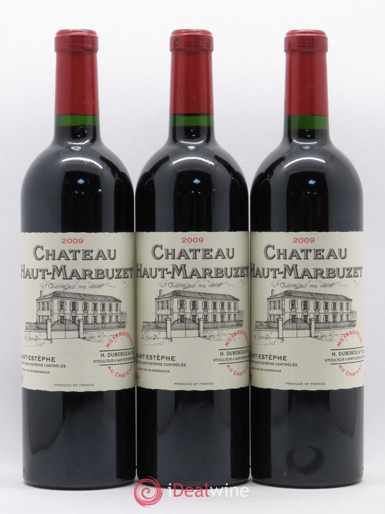 Château Haut Marbuzet 2009 - Lot de 6 bouteilles - 1
