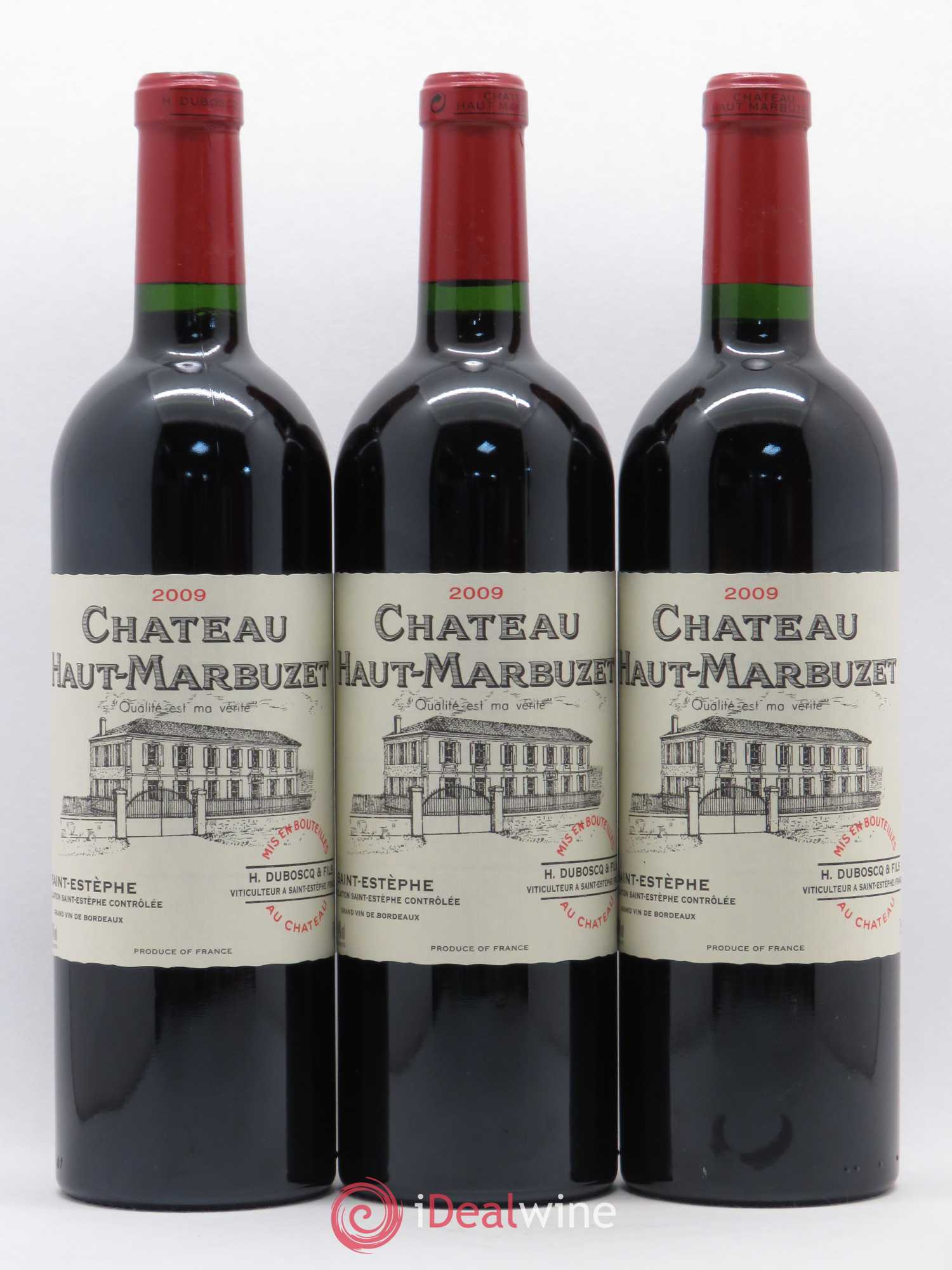 Château Haut Marbuzet 2009 - Lot de 6 bouteilles - 2