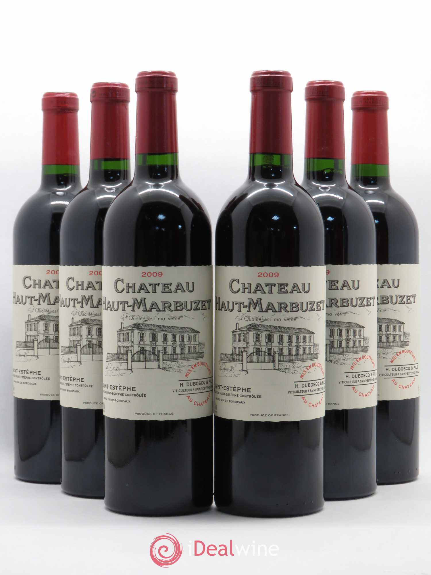 Château Haut Marbuzet 2009 - Lot de 6 bouteilles - 0