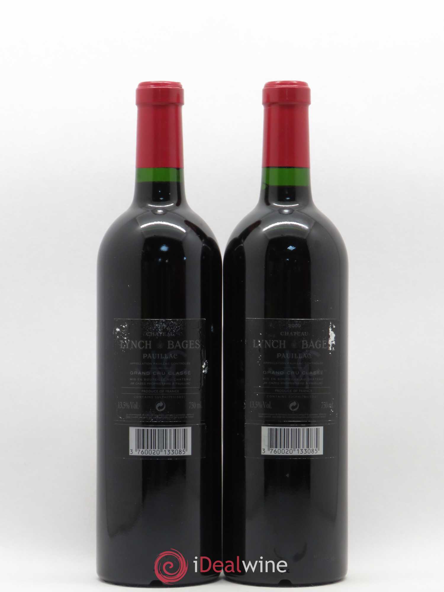Château Lynch Bages 5ème Grand Cru Classé 2009 - Lot de 2 bouteilles - 1