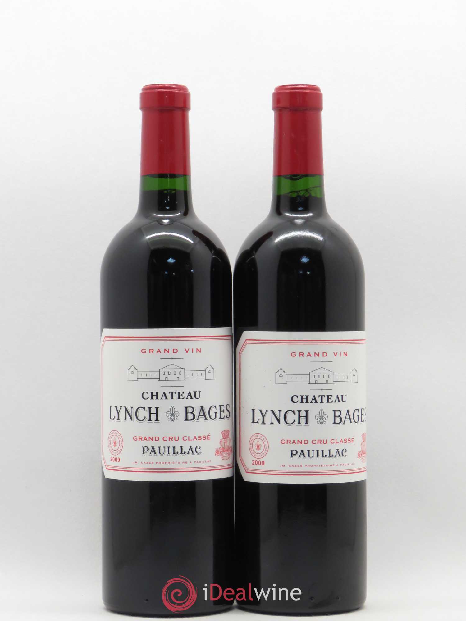 Château Lynch Bages 5ème Grand Cru Classé 2009 - Lot de 2 bouteilles - 0