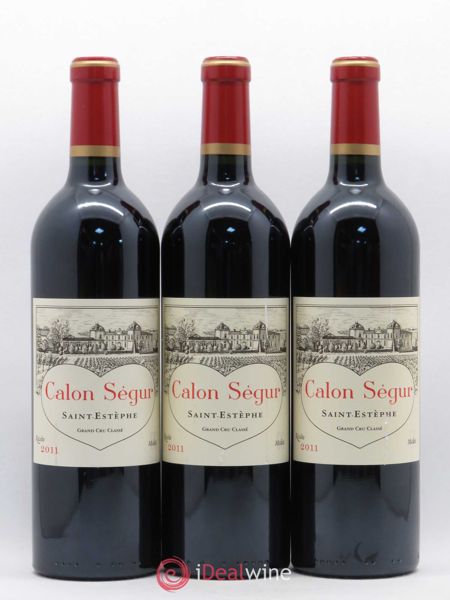 Château Calon Ségur 3ème Grand Cru Classé 2011 - Lot de 6 bouteilles - 1