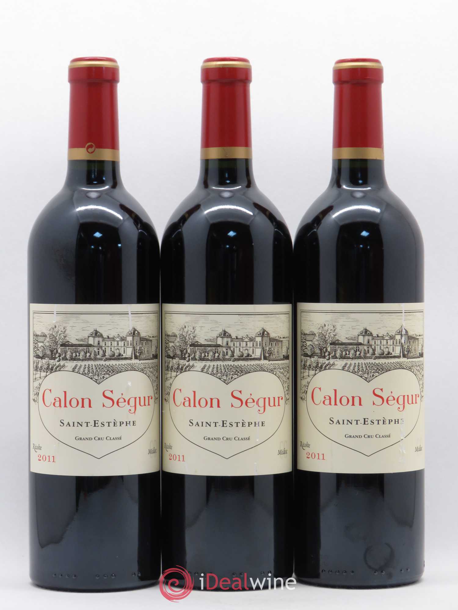 Château Calon Ségur 3ème Grand Cru Classé 2011 - Lot de 6 bouteilles - 2