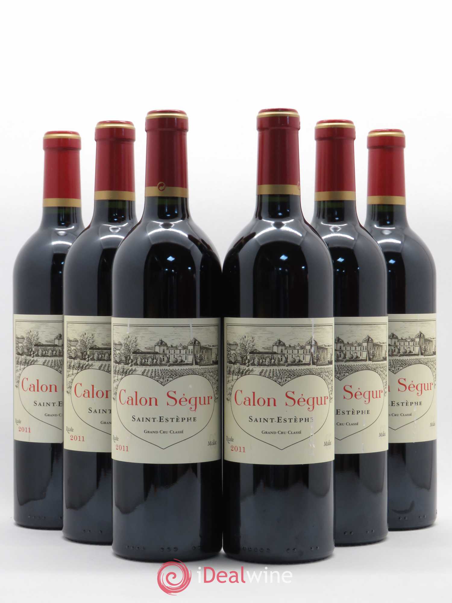 Château Calon Ségur 3ème Grand Cru Classé 2011 - Lot de 6 bouteilles - 0