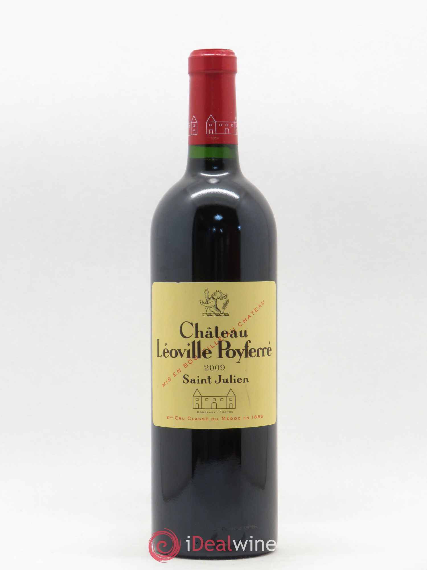 Château Léoville Poyferré 2ème Grand Cru Classé 2009 - Lot de 1 bouteille - 0