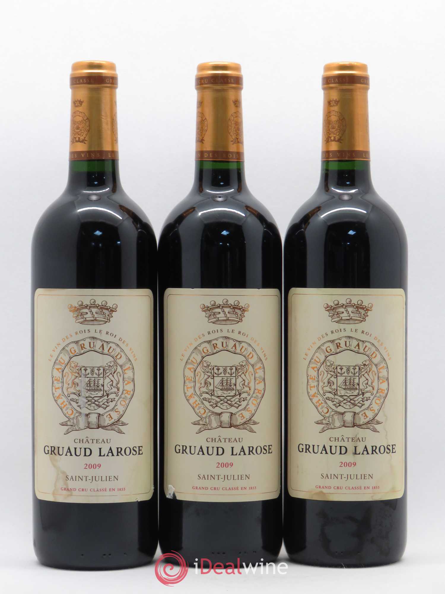 Château Gruaud Larose 2ème Grand Cru Classé 2009 - Lot de 3 bouteilles - 0