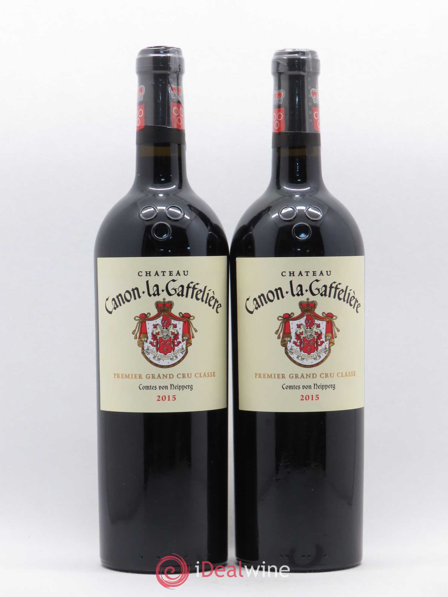 Château Canon la Gaffelière 1er Grand Cru Classé B 2015 - Lot de 2 bouteilles - 0