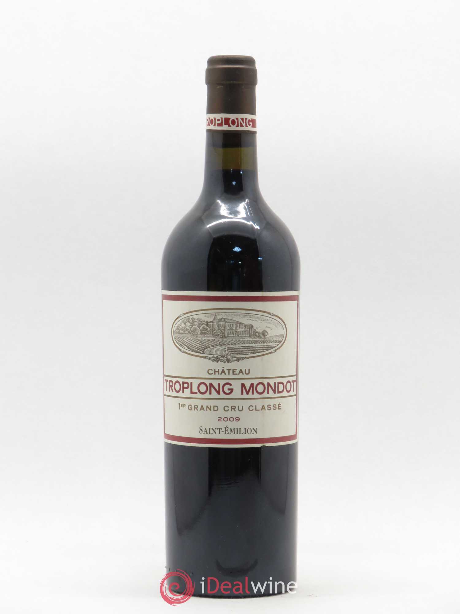 Château Troplong Mondot 1er Grand Cru Classé B 2009 - Lot de 1 bouteille - 0