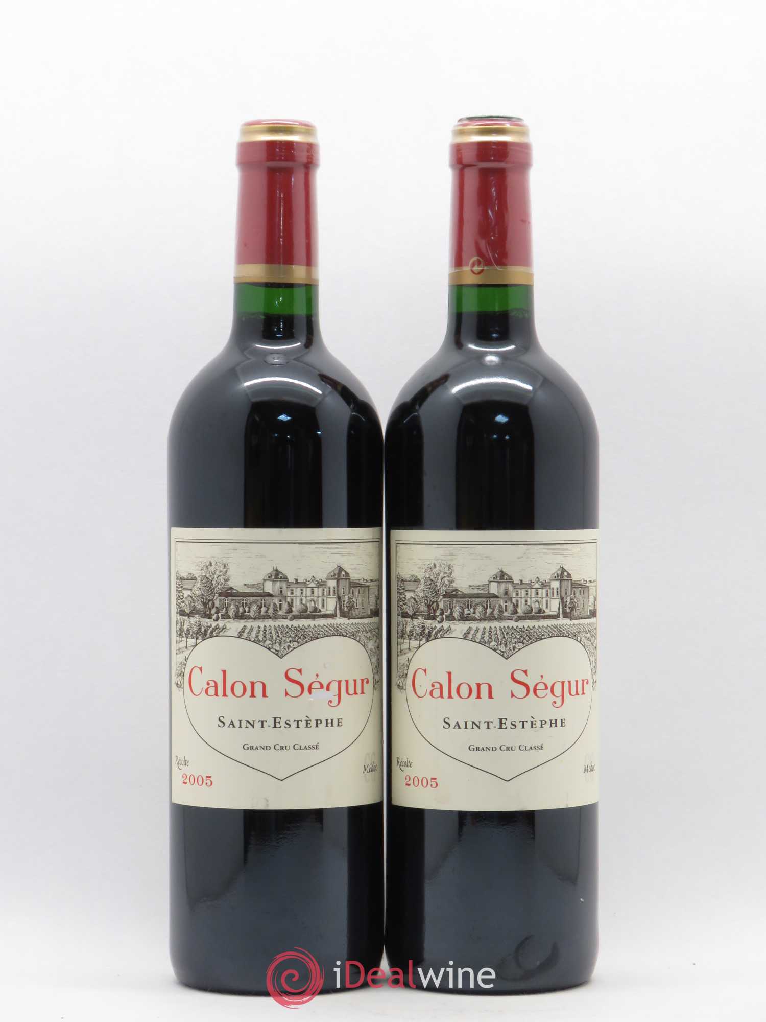 Château Calon Ségur 3ème Grand Cru Classé 2005 - Lot de 2 bouteilles - 0
