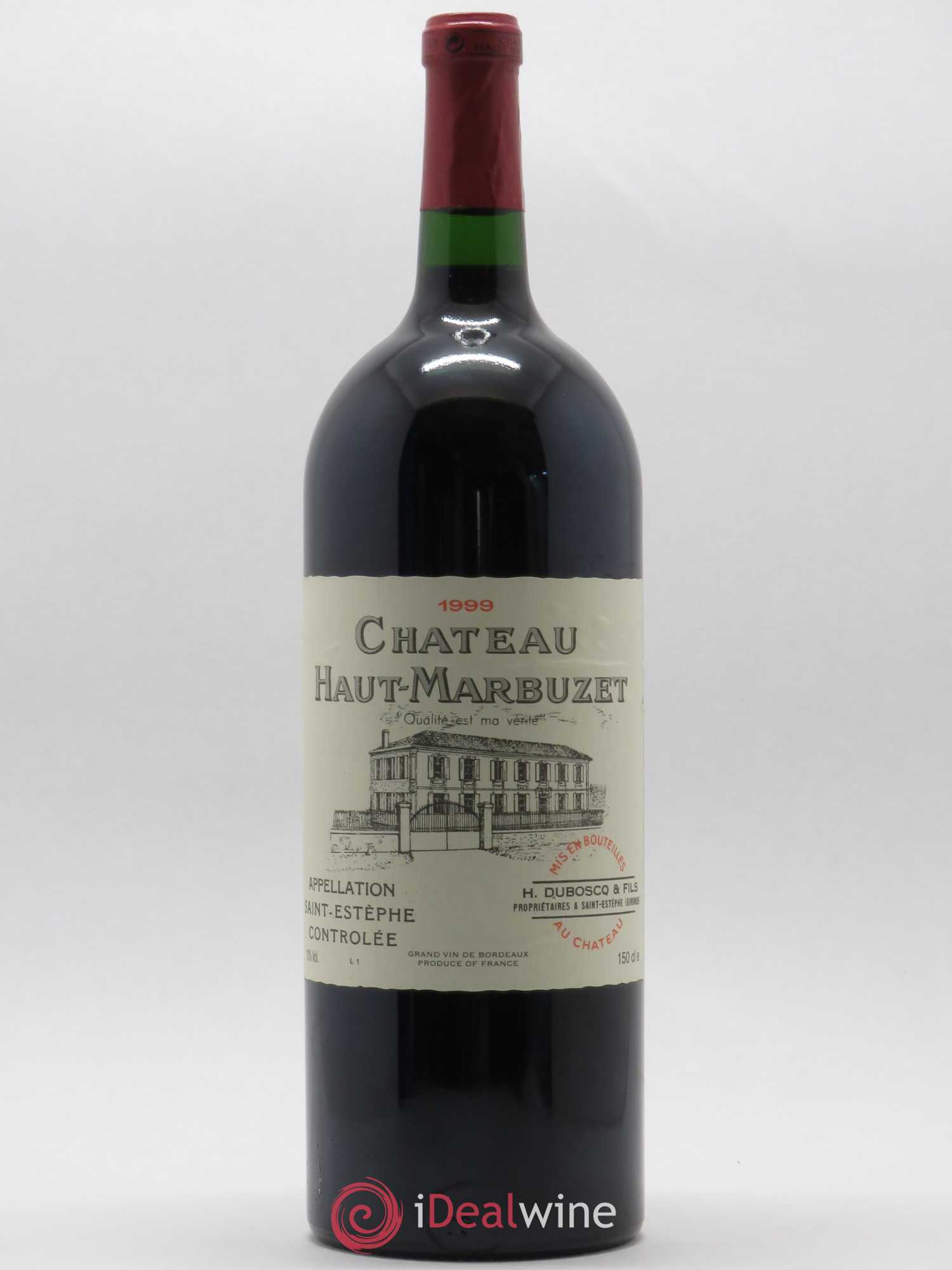 Château Haut Marbuzet 1999 - Lot de 1 magnum - 0
