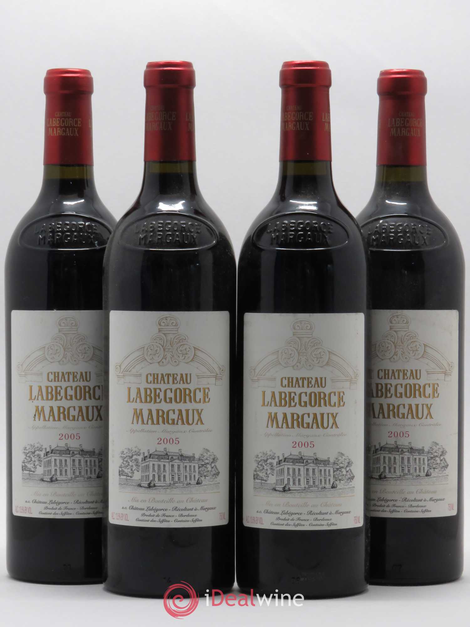 Château Labegorce Cru Bourgeois 2005 - Lot de 4 bouteilles - 0
