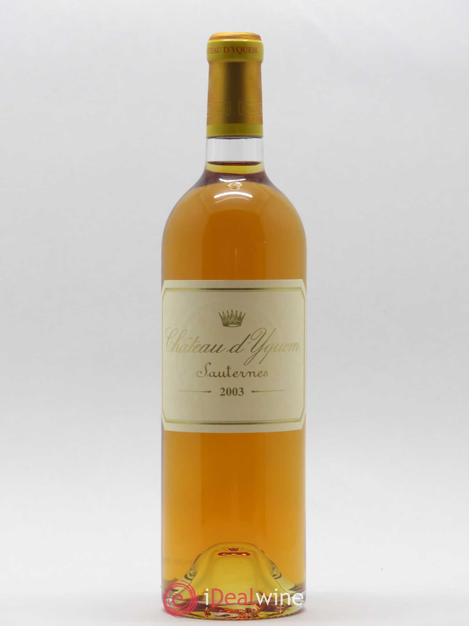 Château d' Yquem 1er Cru Classé Supérieur 2003 - Lotto di 1 bottiglia - 0