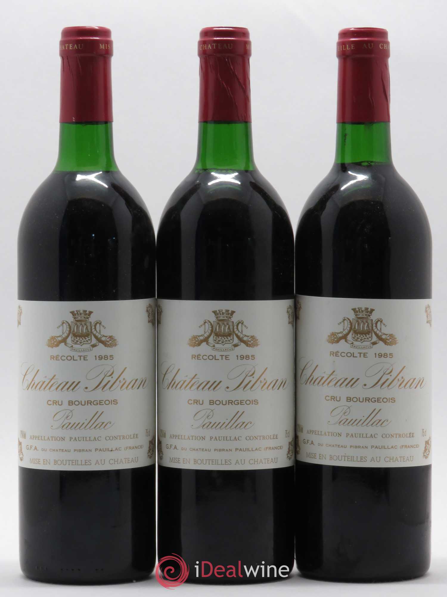 Château Pibran 1985 - Lot de 6 bouteilles - 1