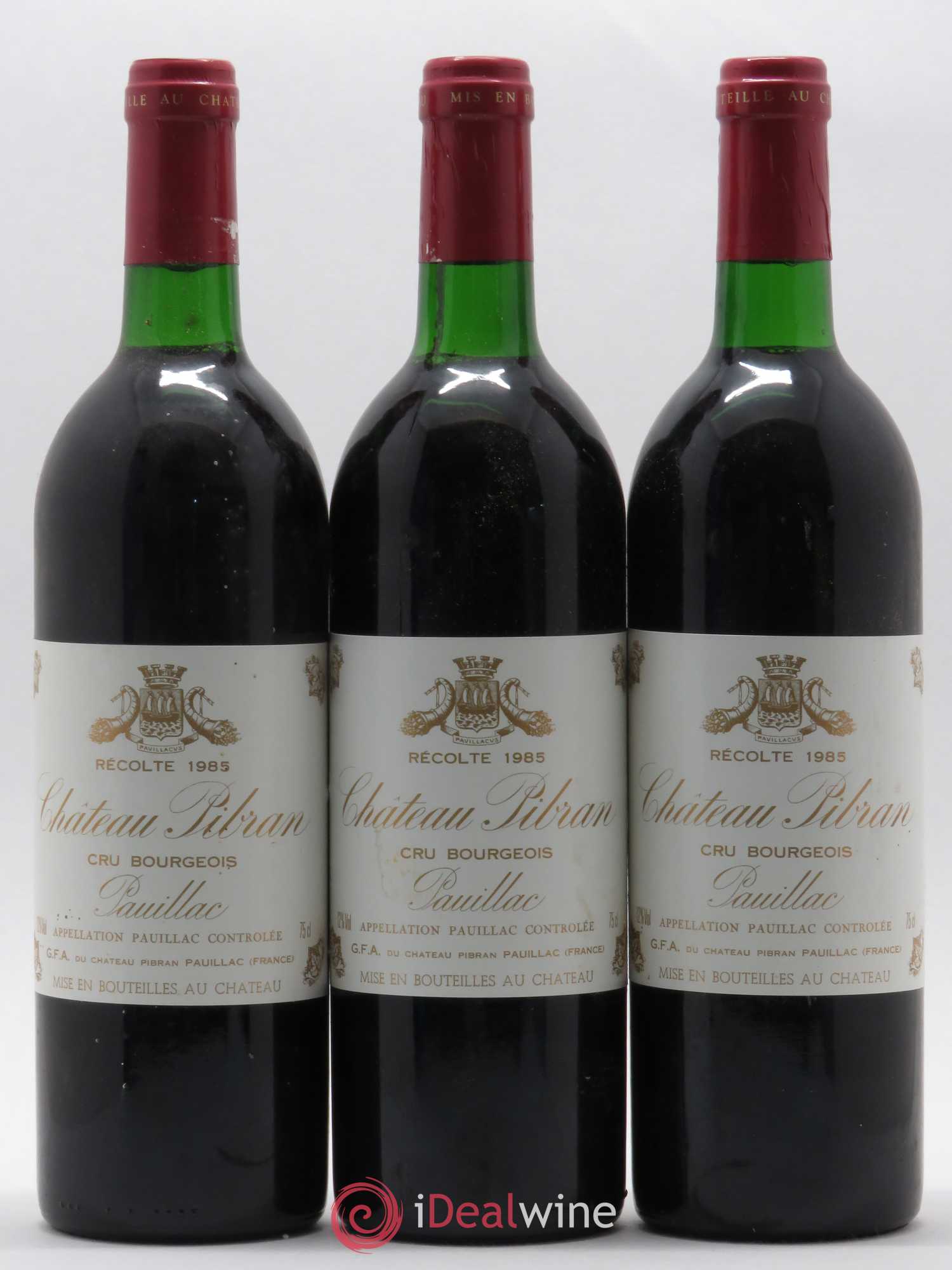 Château Pibran 1985 - Lot de 6 bouteilles - 2