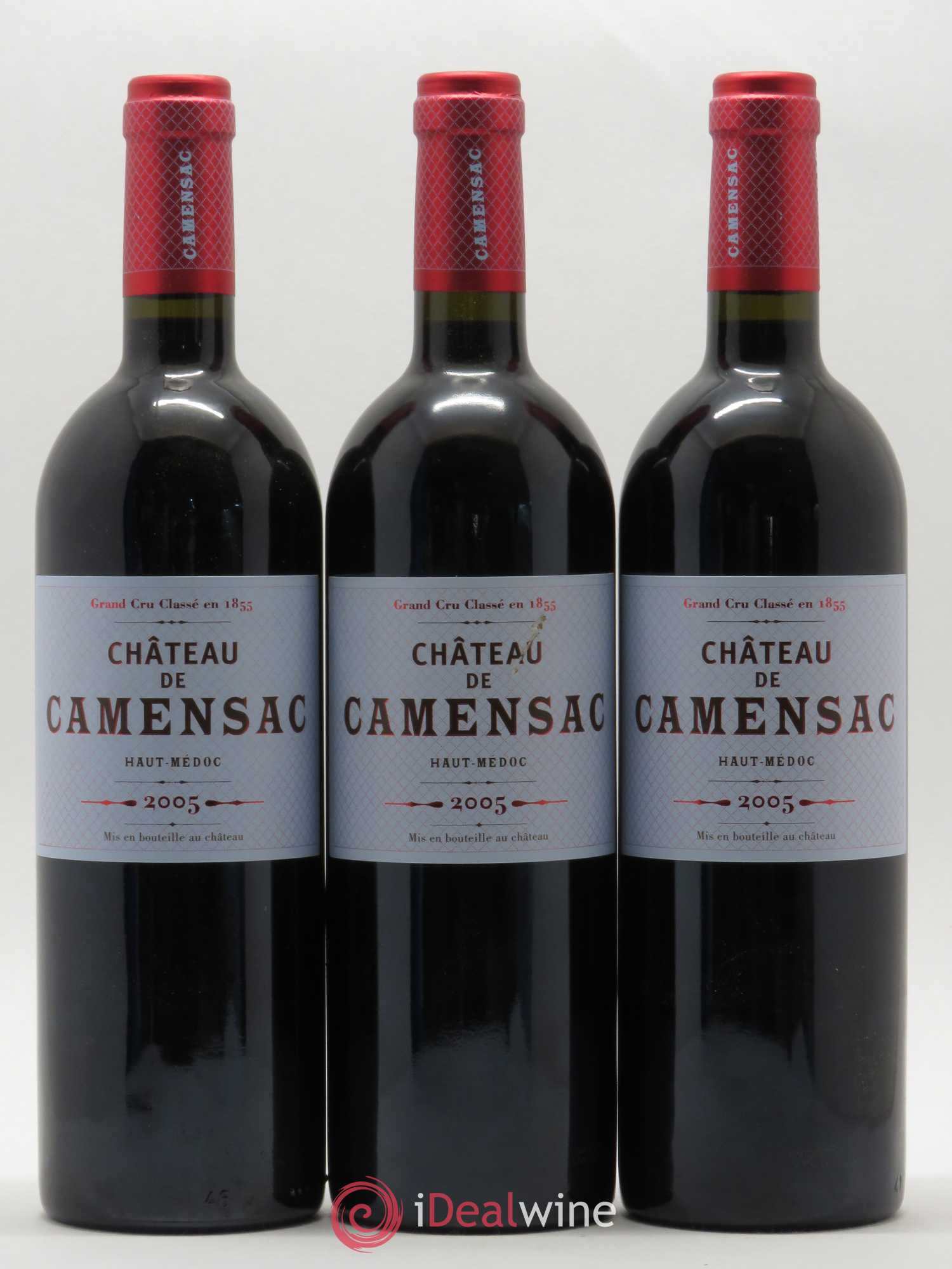 Château Camensac 5ème Grand Cru Classé 2005 - Lot de 6 bouteilles - 2