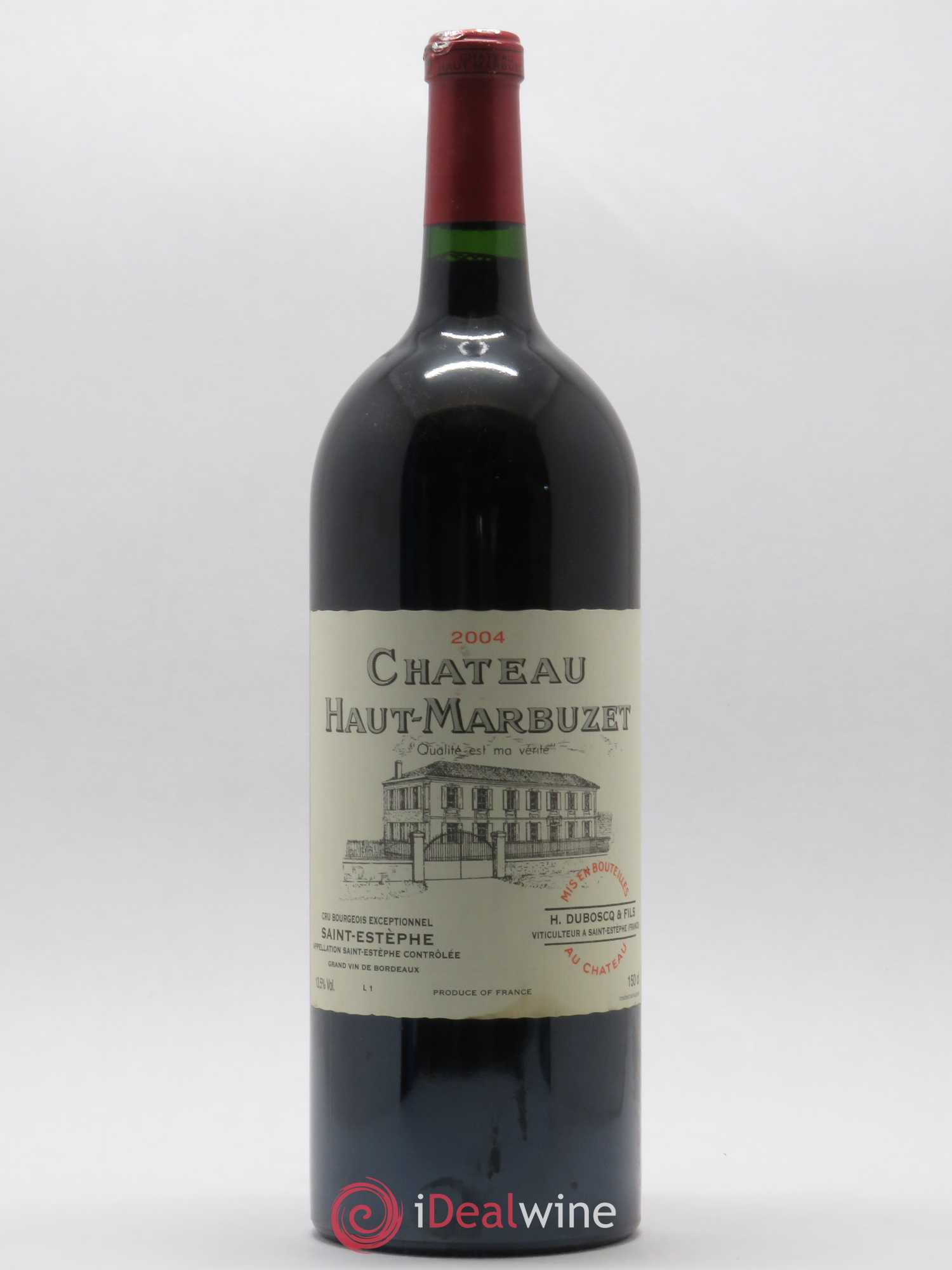 Château Haut Marbuzet 2004 - Lot de 1 magnum - 0