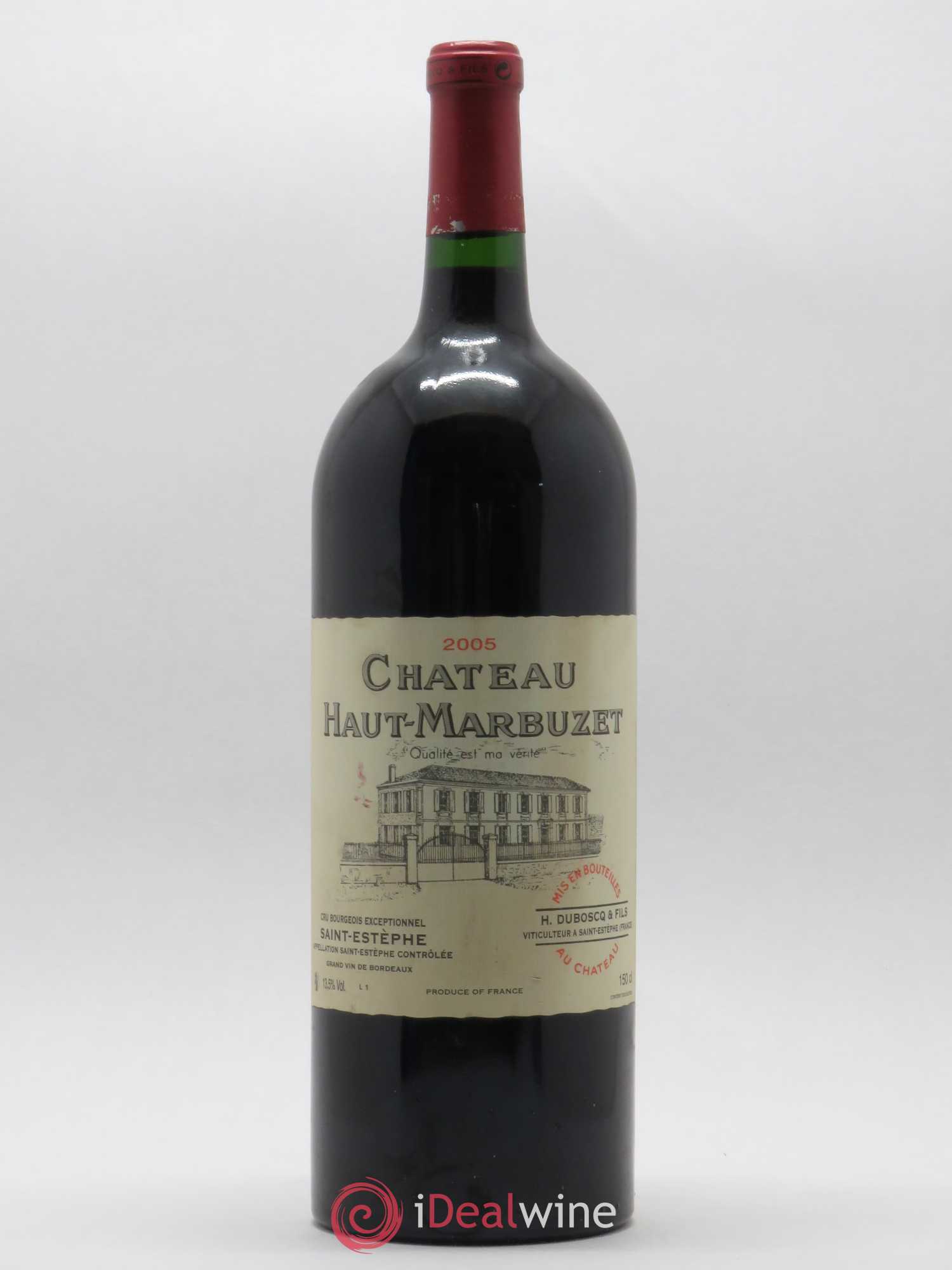 Château Haut Marbuzet 2005 - Lot de 1 magnum - 0