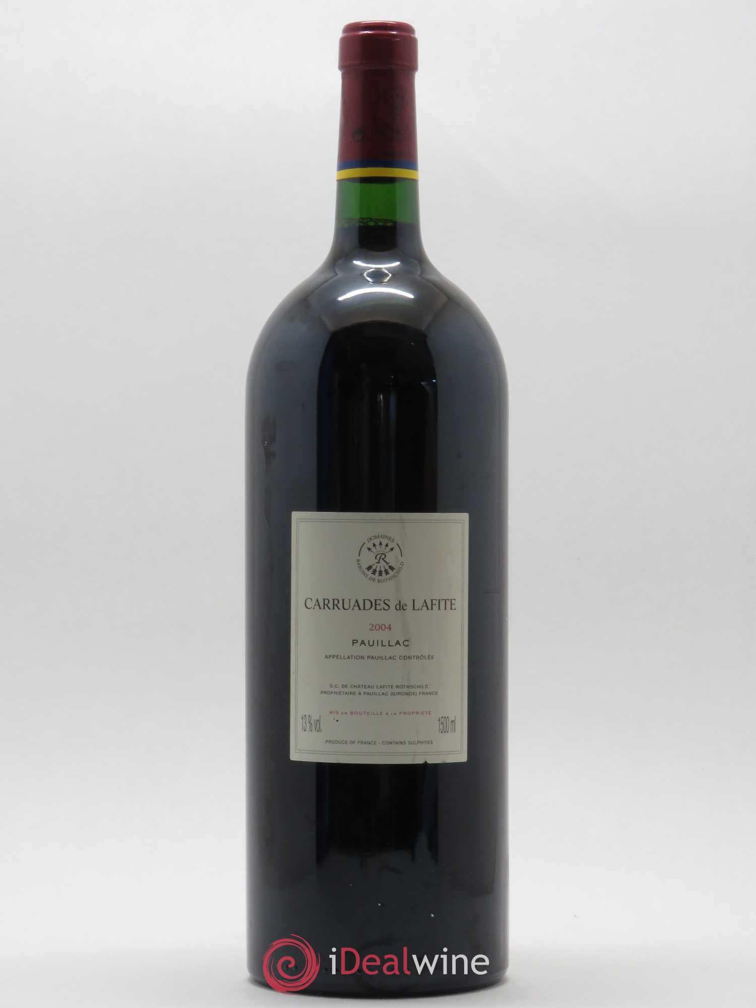 Carruades de Lafite Rothschild Second Vin 2004 - Lot de 1 magnum - 1