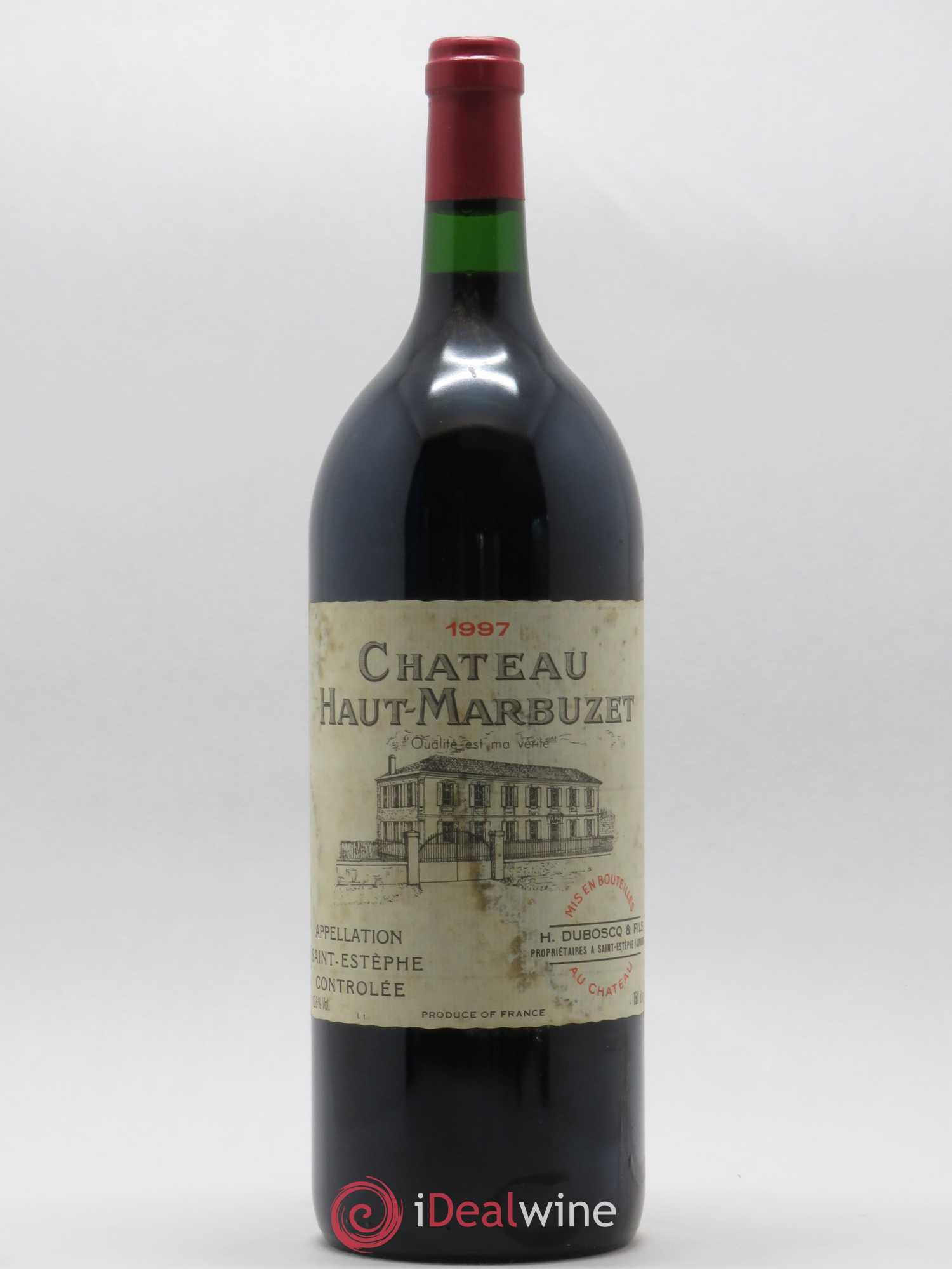 Château Haut Marbuzet 1997 - Lot de 1 magnum - 0