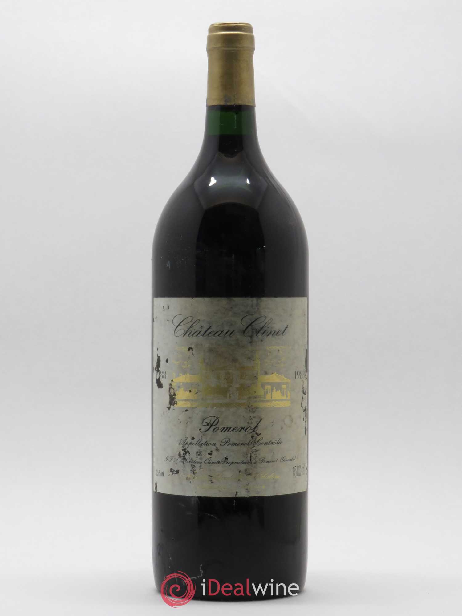 Château Clinet 1988 - Lot de 1 magnum - 0