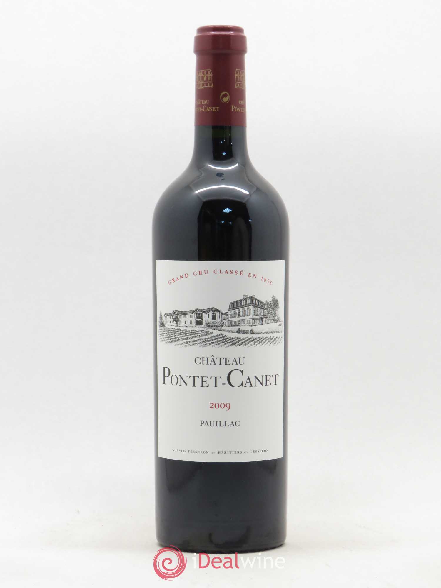 Château Pontet Canet 5ème Grand Cru Classé 2009 - Lot de 1 bouteille - 0