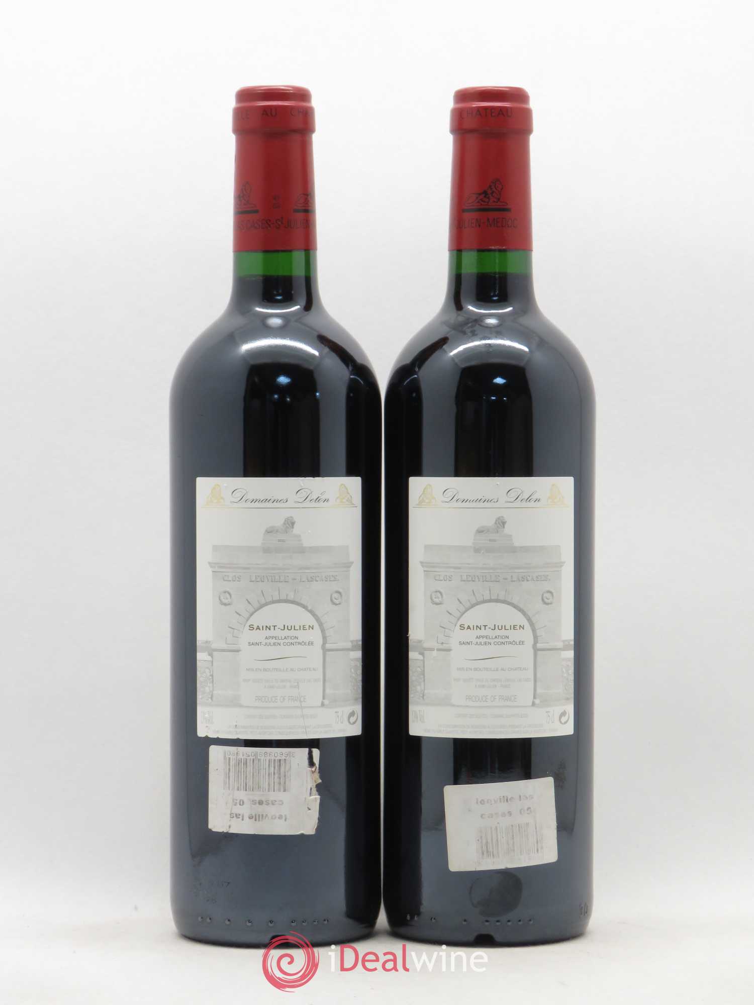 Château Léoville Las Cases 2ème Grand Cru Classé 2005 - Lot de 2 bouteilles - 1