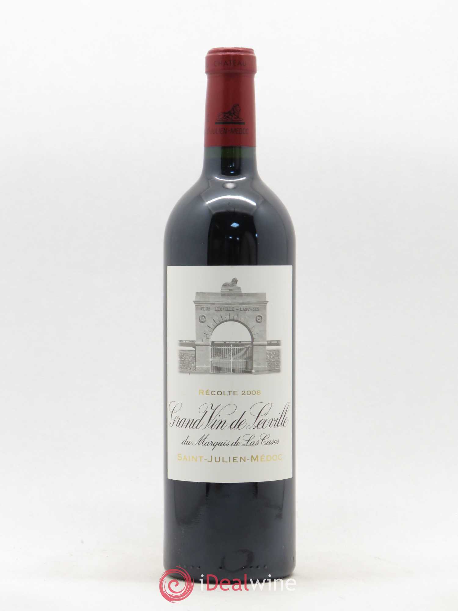 Château Léoville Las Cases 2ème Grand Cru Classé 2008 - Lot de 1 bouteille - 0