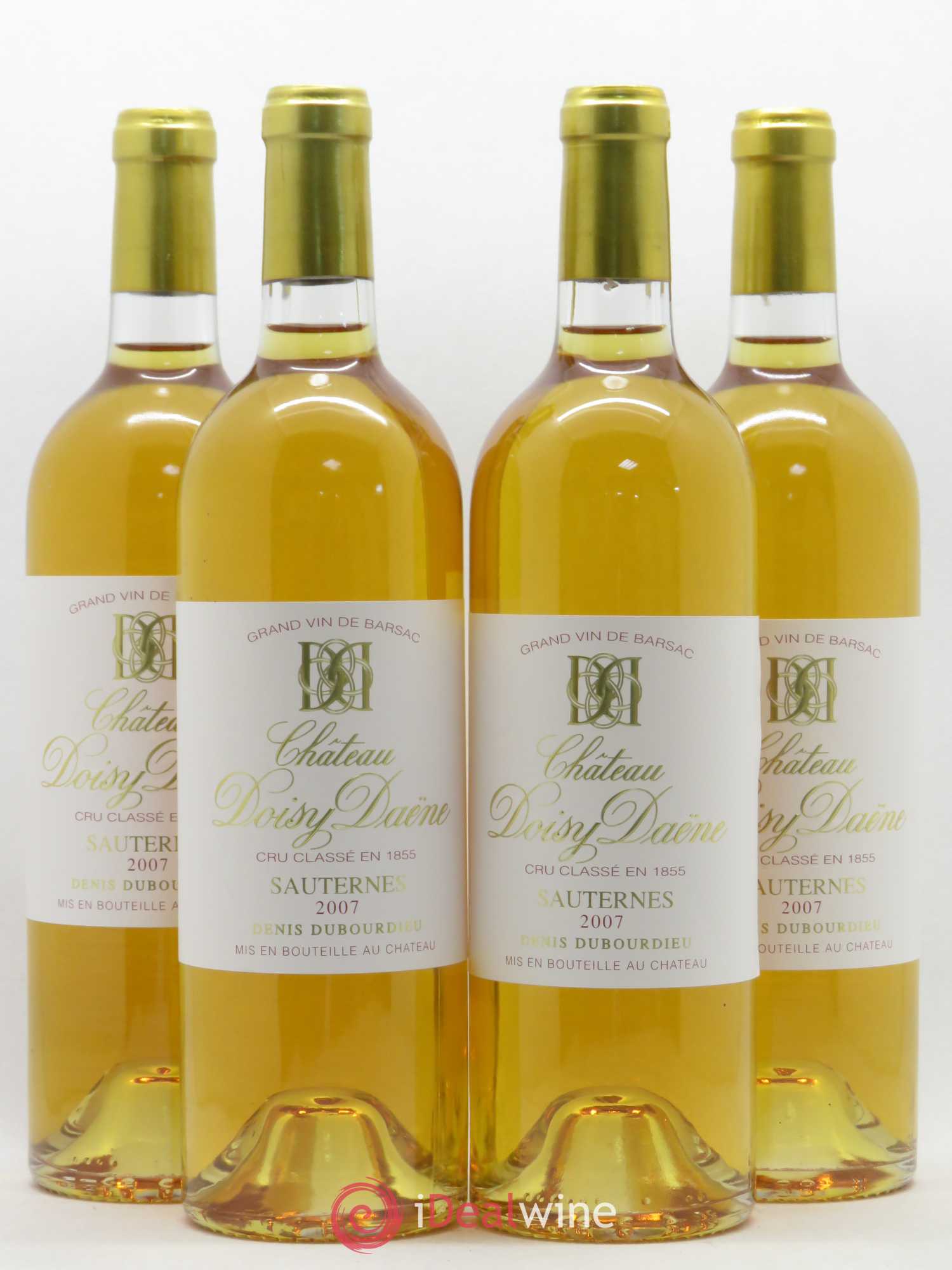 Château Doisy Daëne 2ème Grand Cru Classé 2007 - Lotto di 4 bottiglie - 0