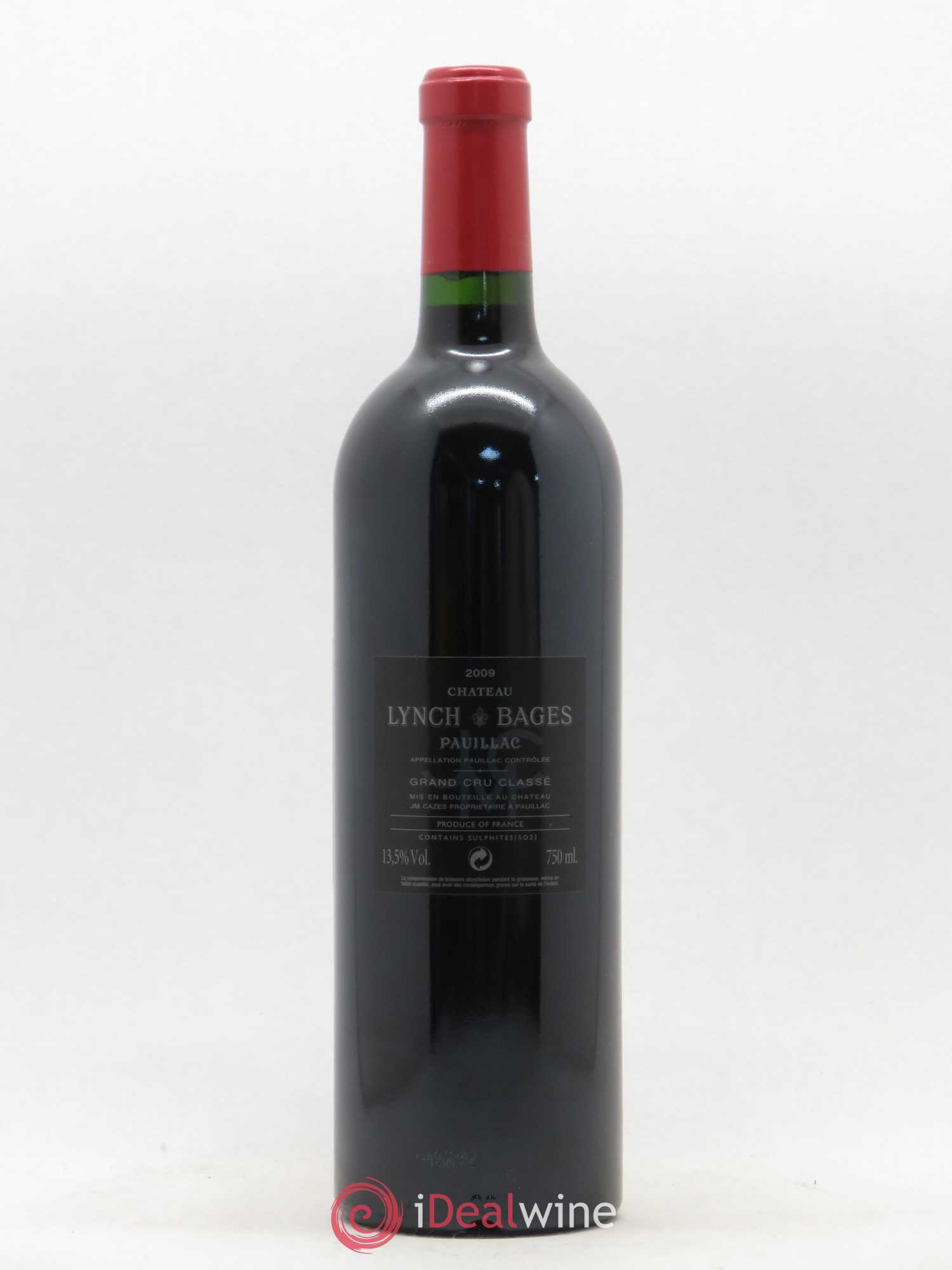 Château Lynch Bages 5ème Grand Cru Classé 2009 - Lot de 1 bouteille - 1