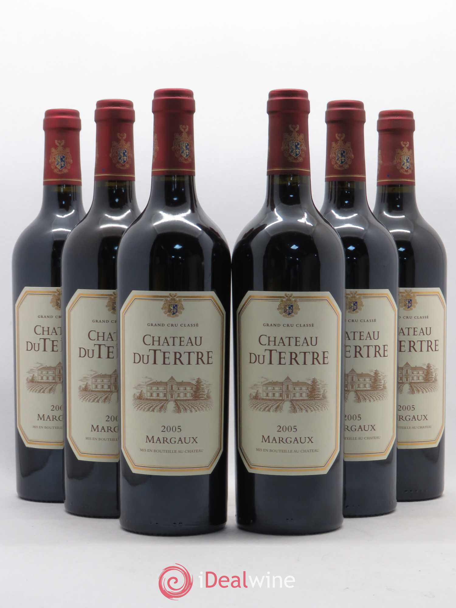 Château du Tertre 5ème Grand Cru Classé 2005 - Lot de 6 bouteilles - 0