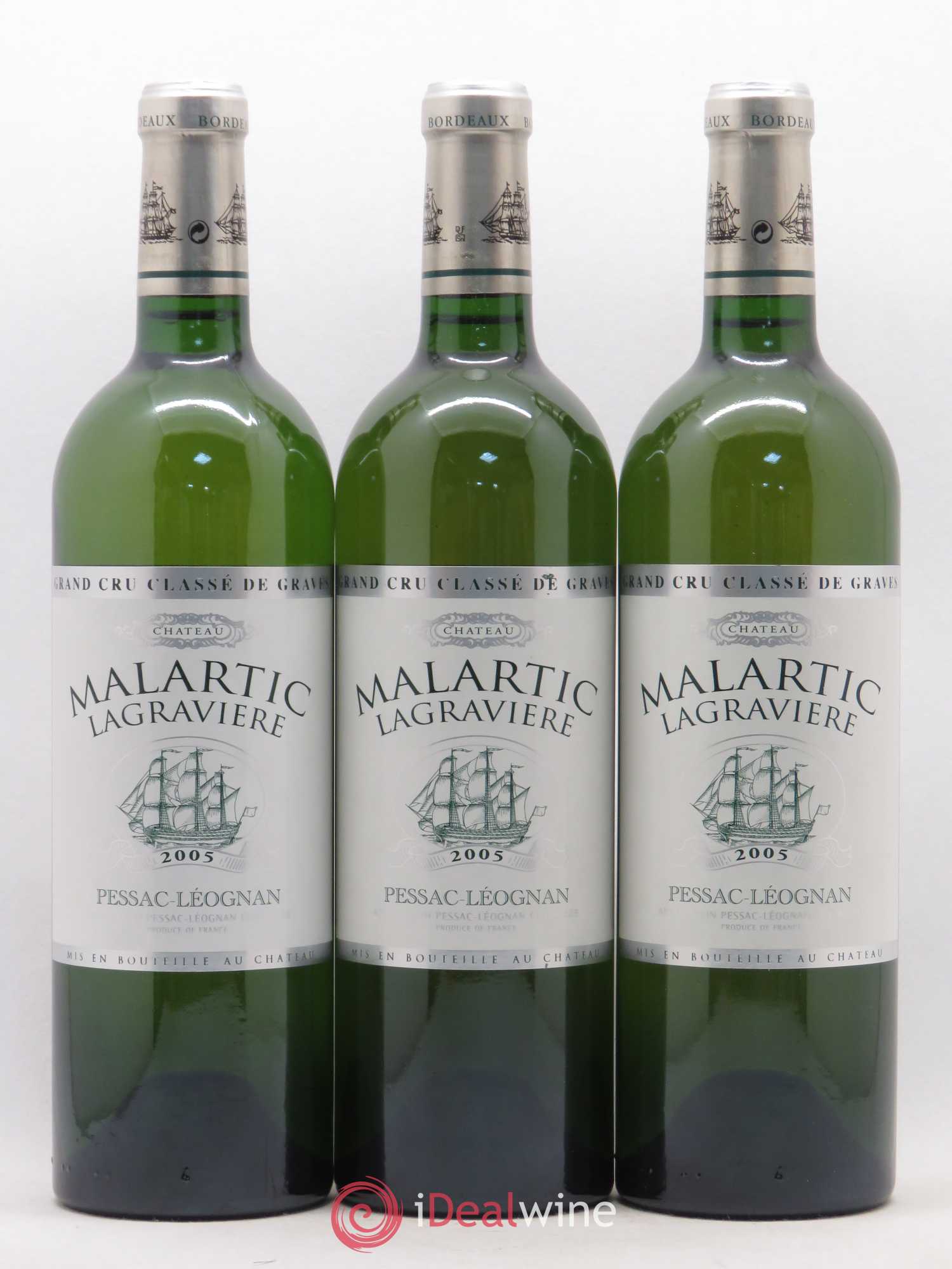Château Malartic-Lagravière Cru Classé de Graves 2005 - Lot de 6 bouteilles - 1