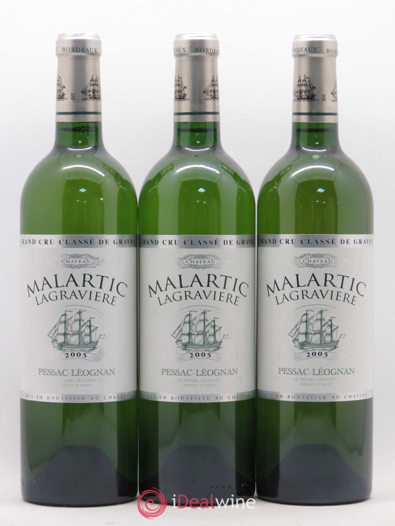 Château Malartic-Lagravière Cru Classé de Graves 2005 - Lot de 6 bouteilles - 2