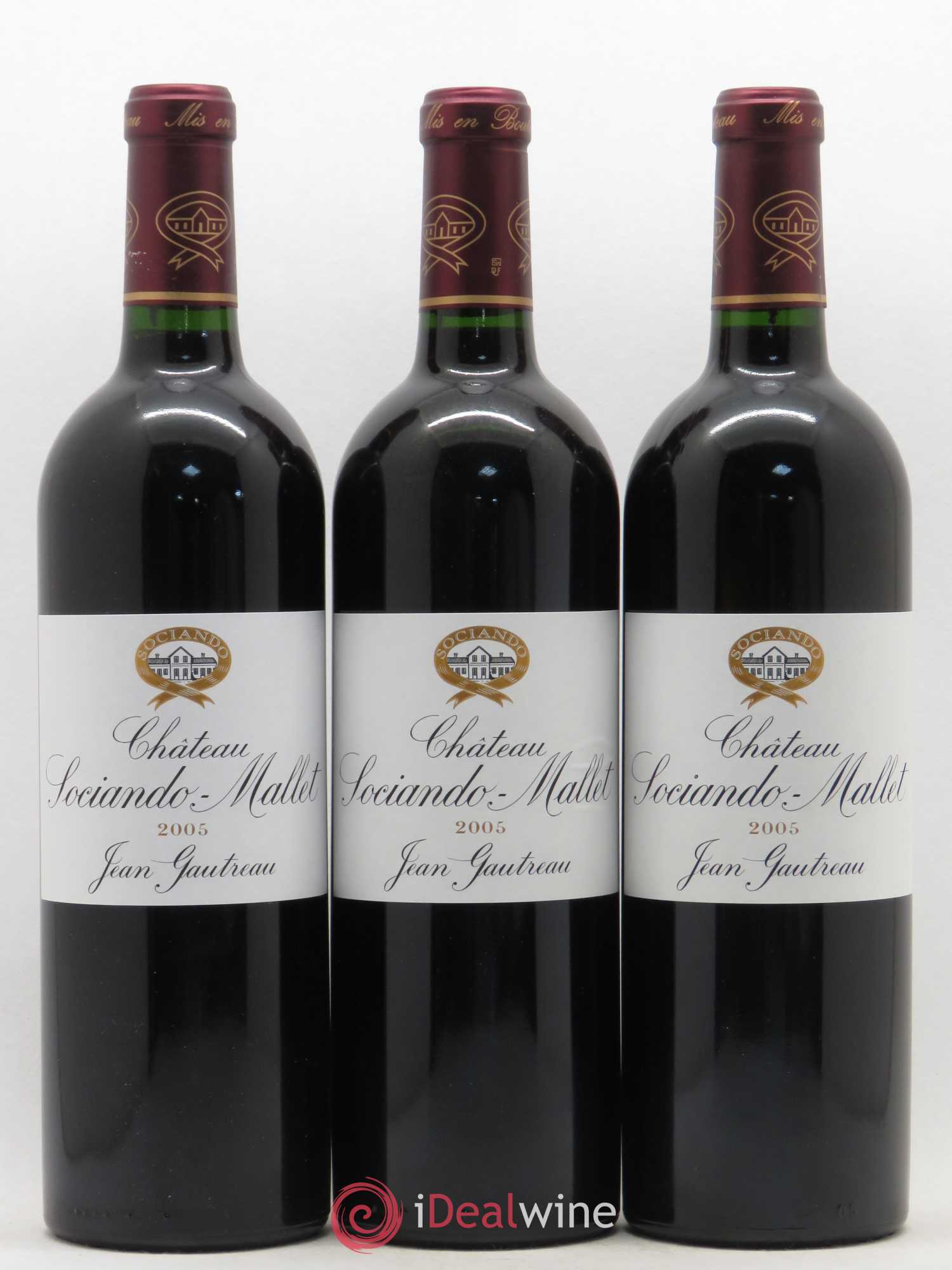 Château Sociando Mallet 2005 - Lot de 12 bouteilles - 3