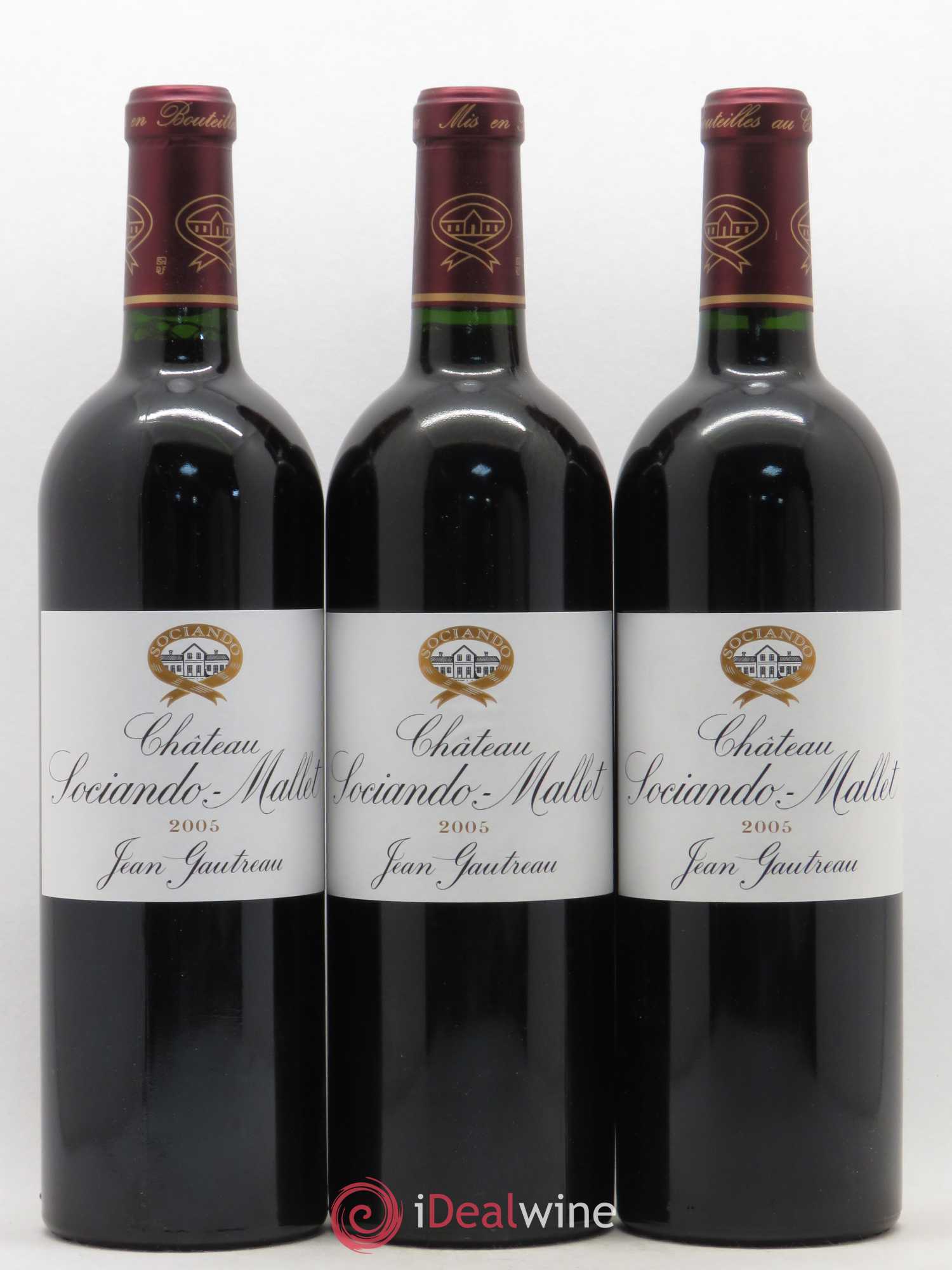 Château Sociando Mallet 2005 - Lot de 12 bouteilles - 4