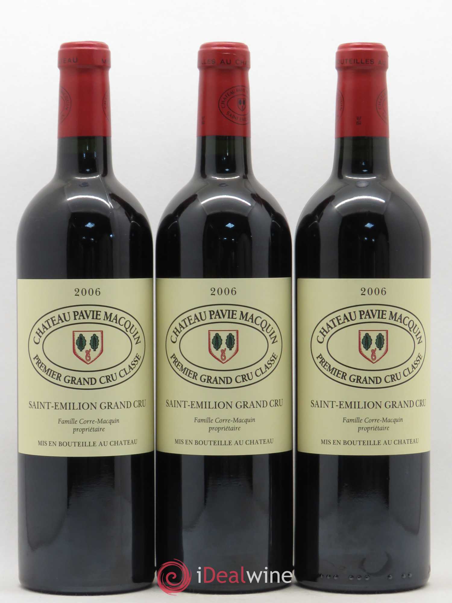 Château Pavie Macquin 1er Grand Cru Classé B 2006 - Lot de 6 bouteilles - 2