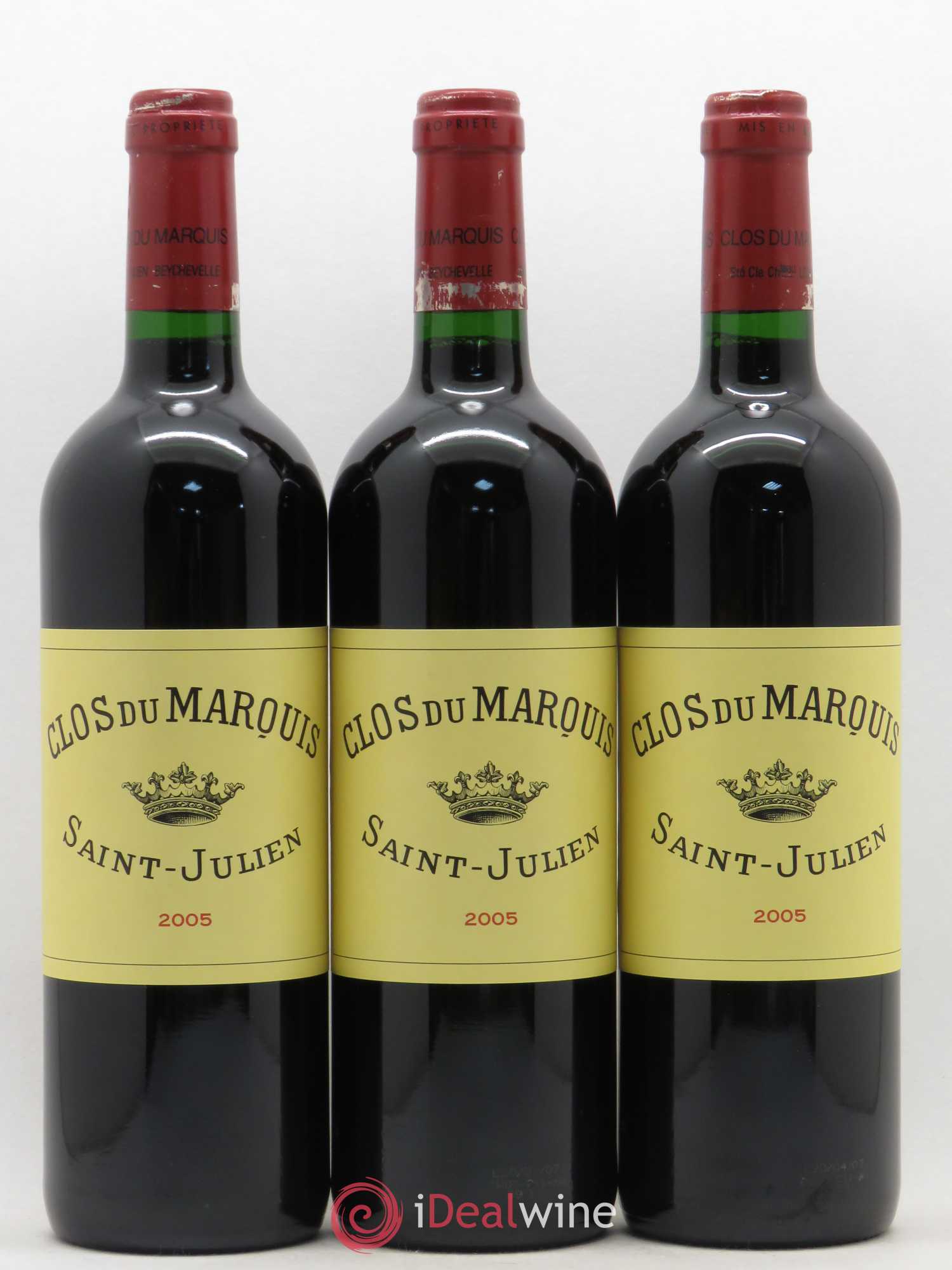 Clos du Marquis 2005 - Lot de 3 bouteilles - 0