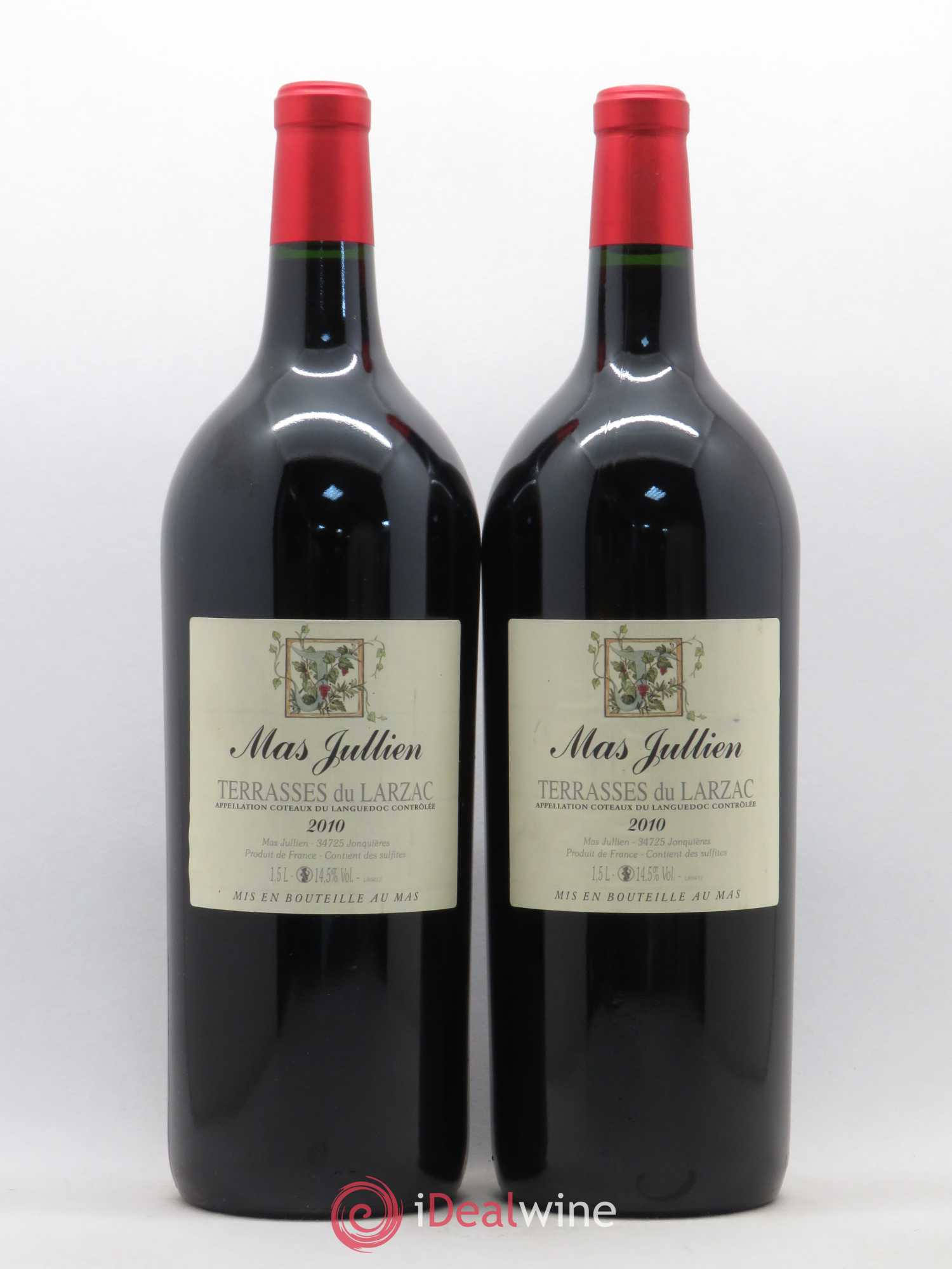 Terrasses du Larzac Mas Jullien Olivier Jullien 2010 - Lot de 2 magnums - 0
