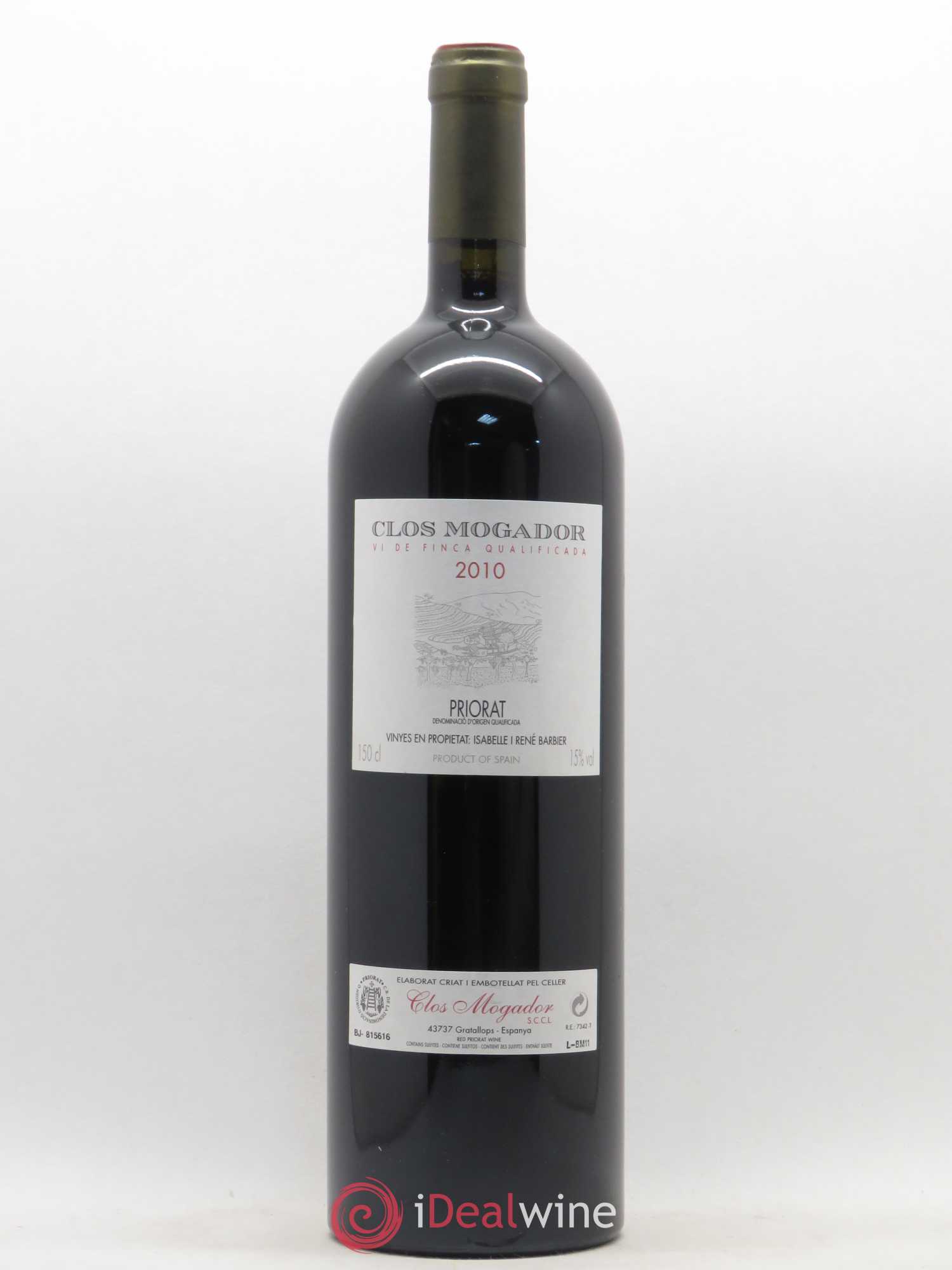 Priorat Clos Mogador DOCA René Barbier 2010 - Posten von 1 Magnum - 0